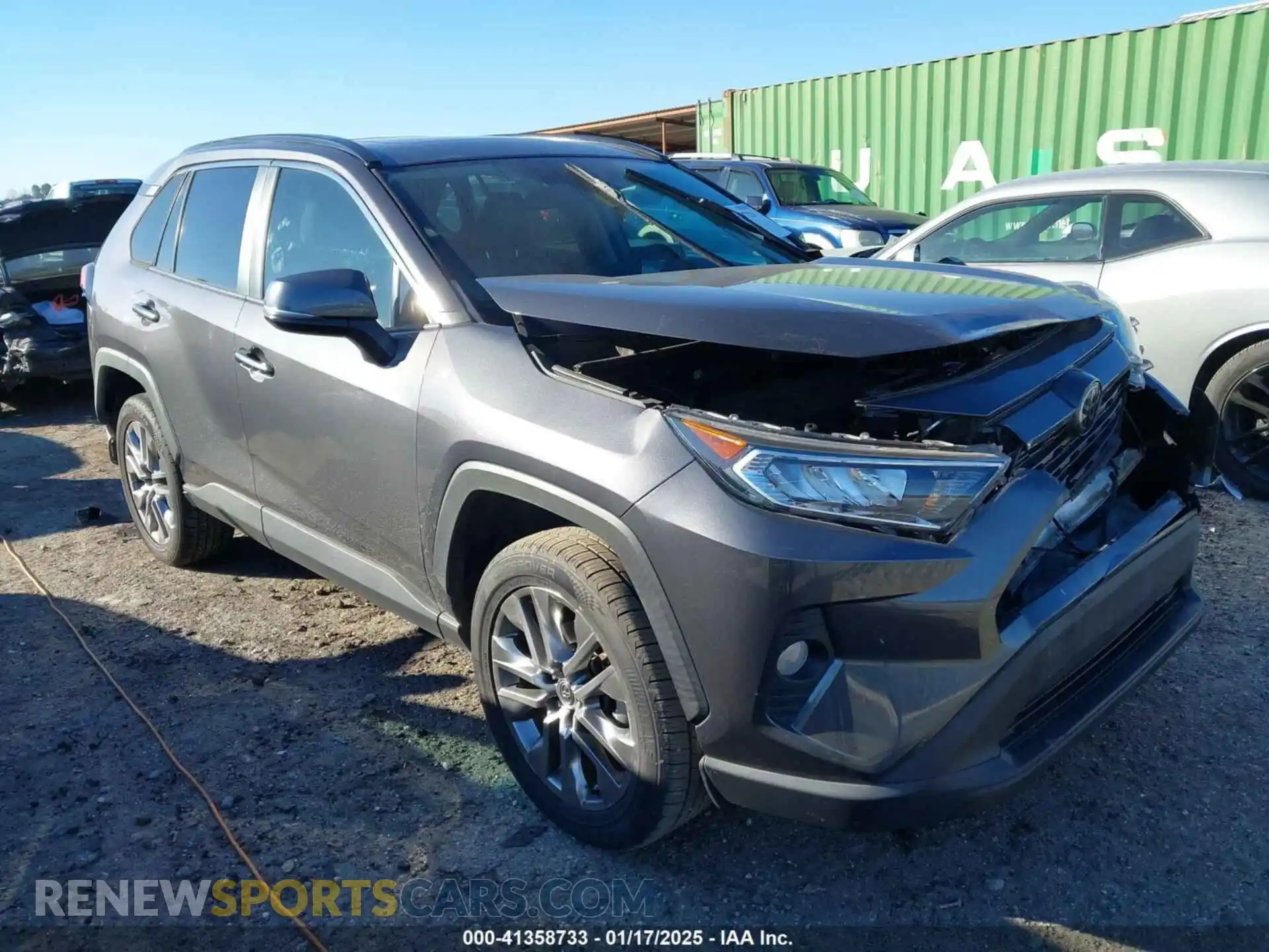 1 Photograph of a damaged car 2T3C1RFV5LW066254 TOYOTA RAV4 2020