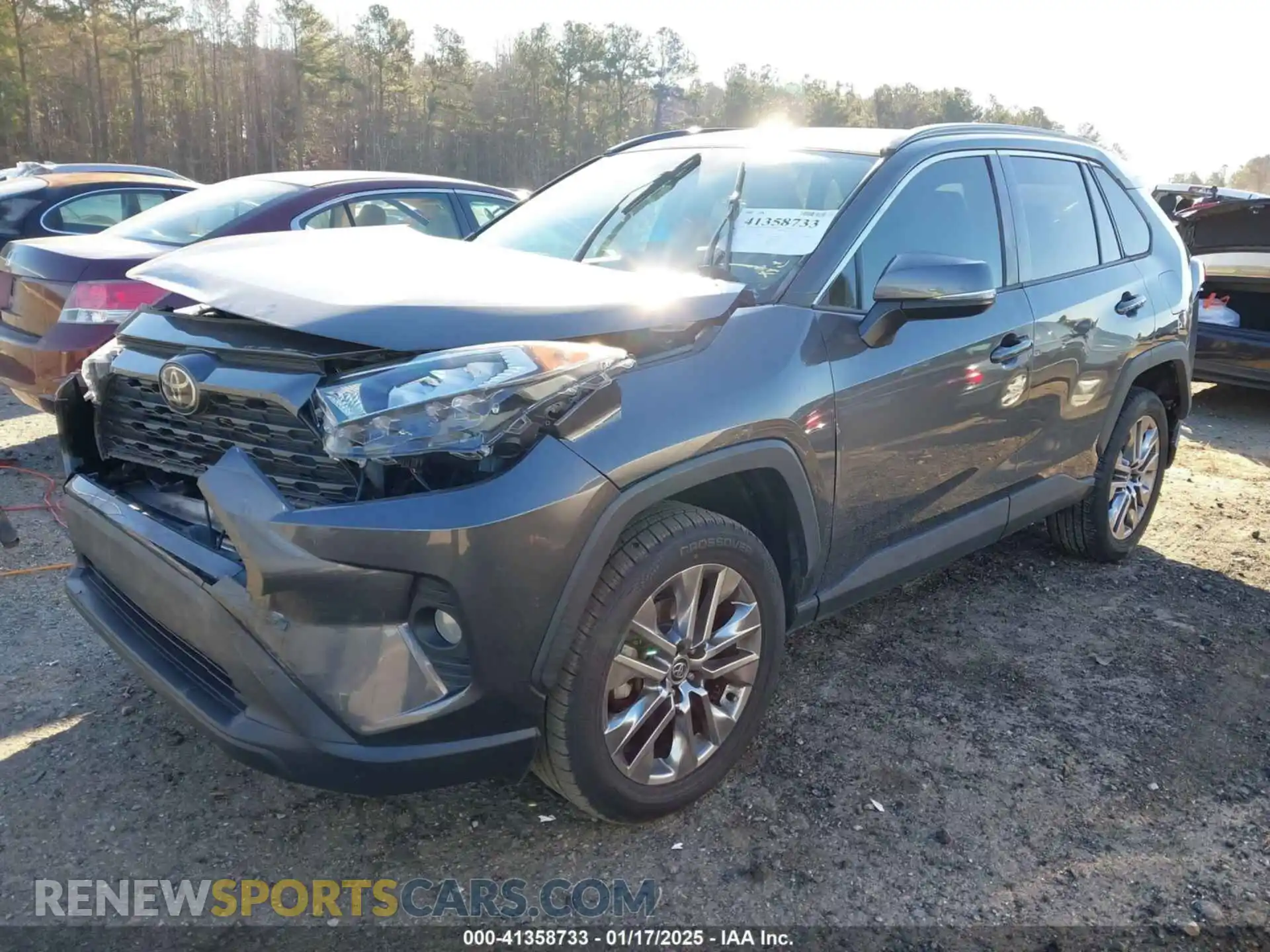 2 Photograph of a damaged car 2T3C1RFV5LW066254 TOYOTA RAV4 2020