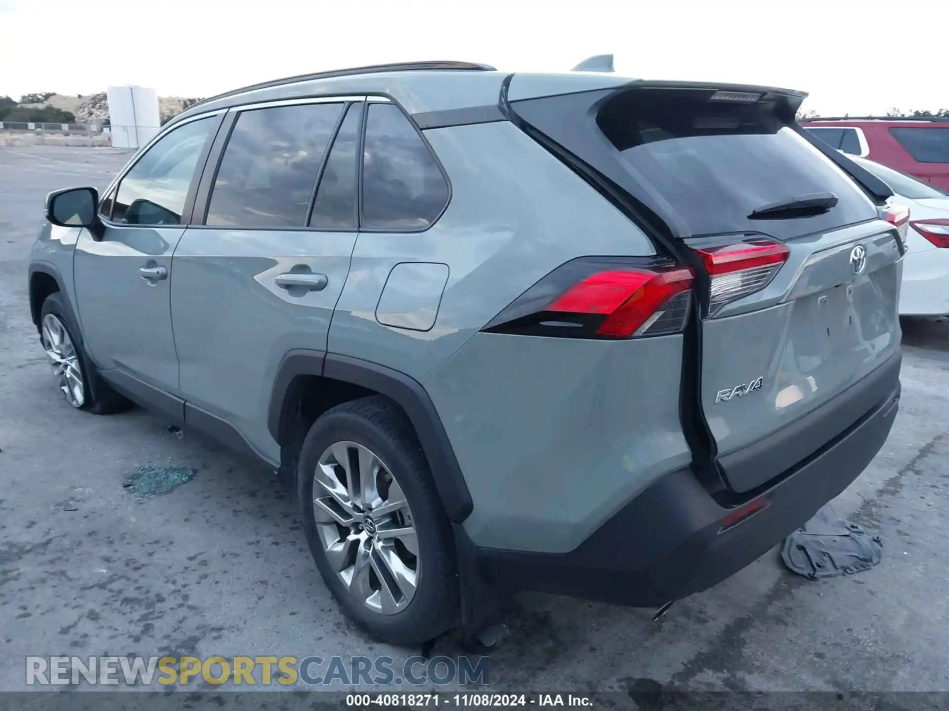 3 Фотография поврежденного автомобиля 2T3C1RFV7LW090779 TOYOTA RAV4 2020