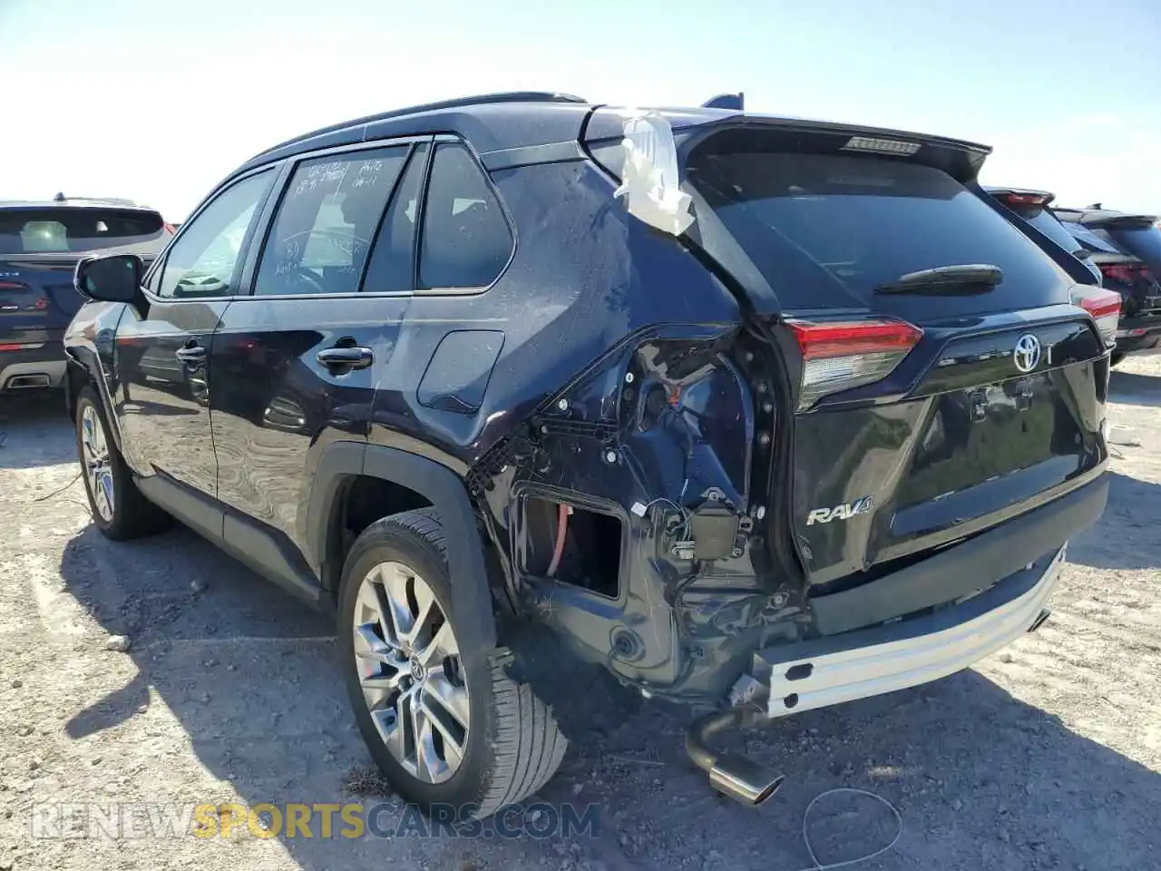 2 Photograph of a damaged car 2T3C1RFV9LC082474 TOYOTA RAV4 2020