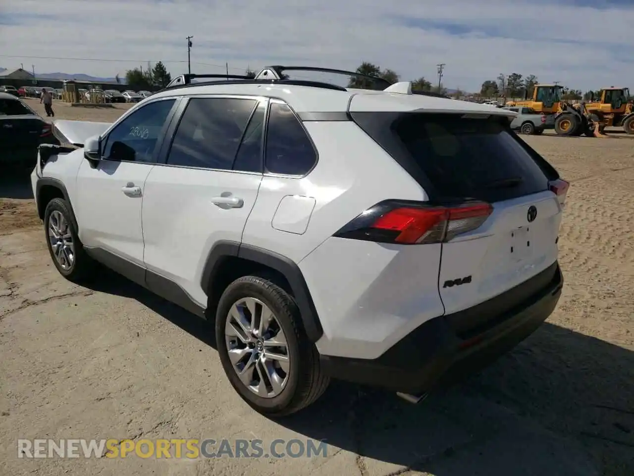 3 Photograph of a damaged car 2T3C1RFV9LW073529 TOYOTA RAV4 2020
