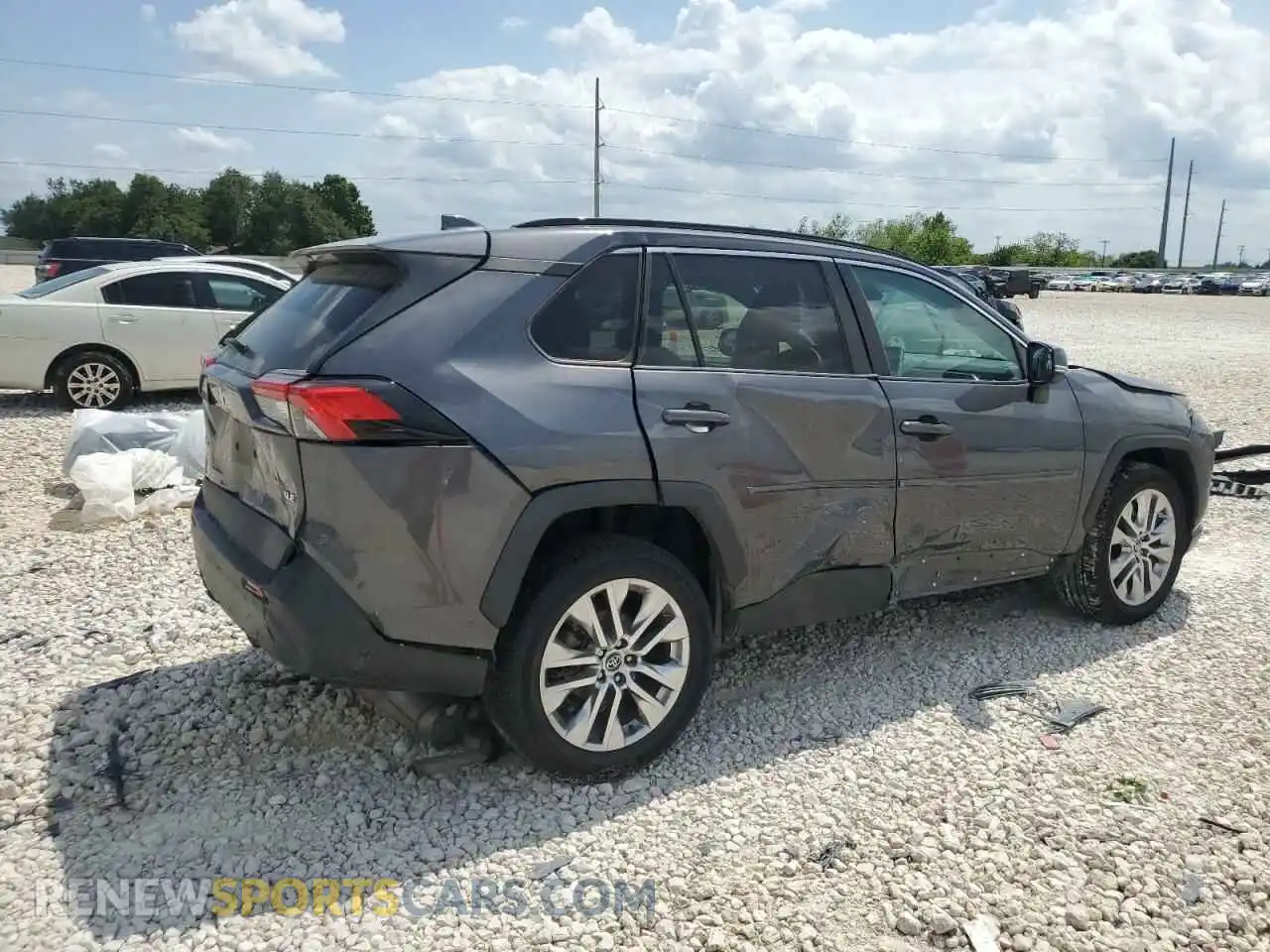 3 Photograph of a damaged car 2T3C1RFV9LW086698 TOYOTA RAV4 2020