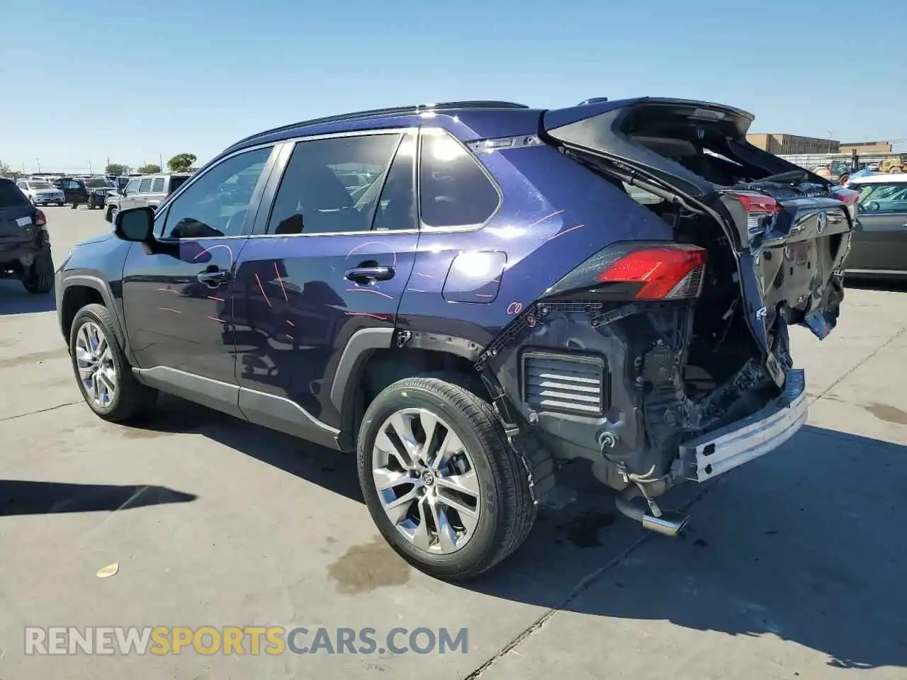 2 Photograph of a damaged car 2T3C1RFV9LW091979 TOYOTA RAV4 2020