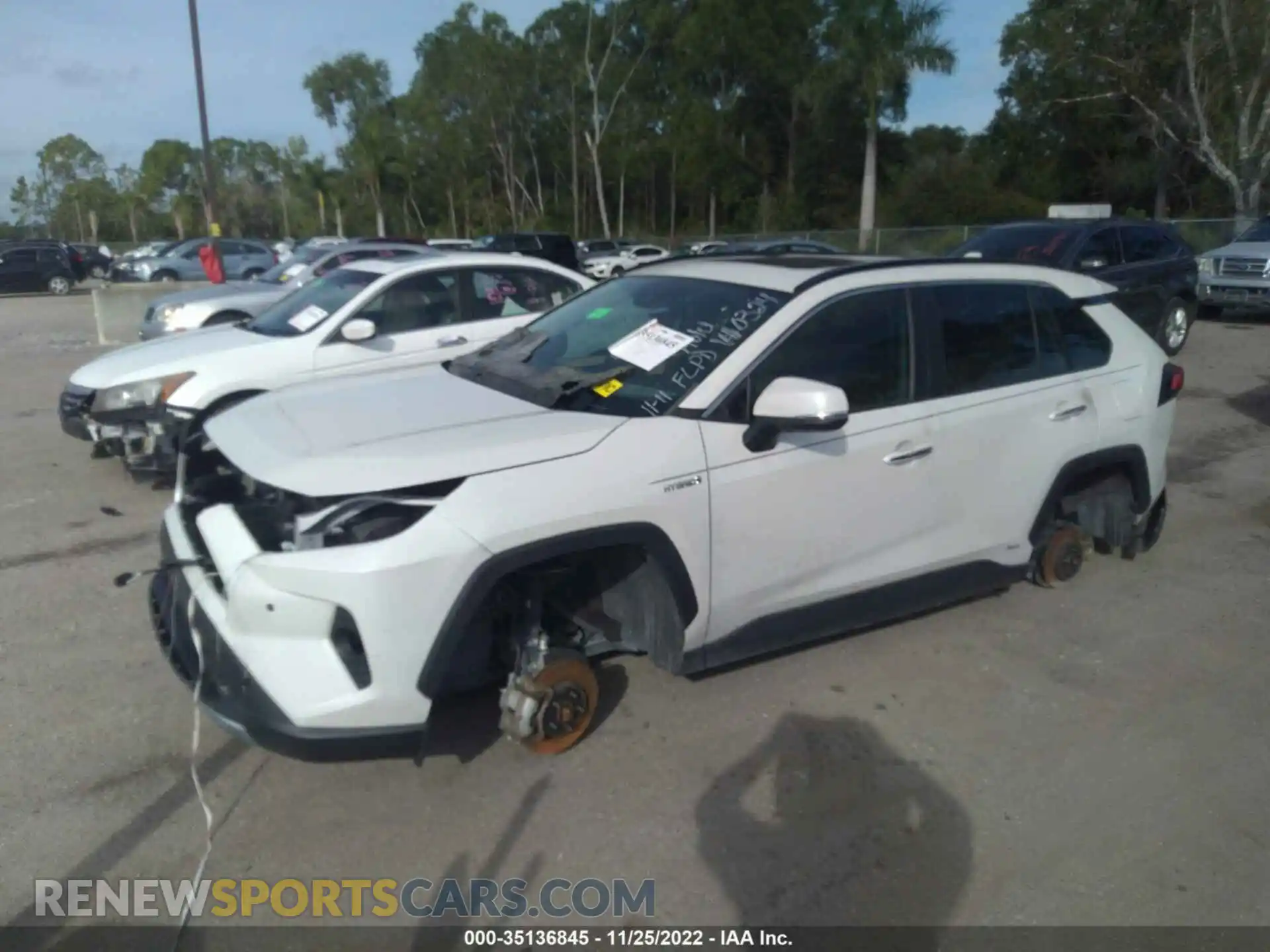 2 Photograph of a damaged car 2T3DWRFV1LW070324 TOYOTA RAV4 2020