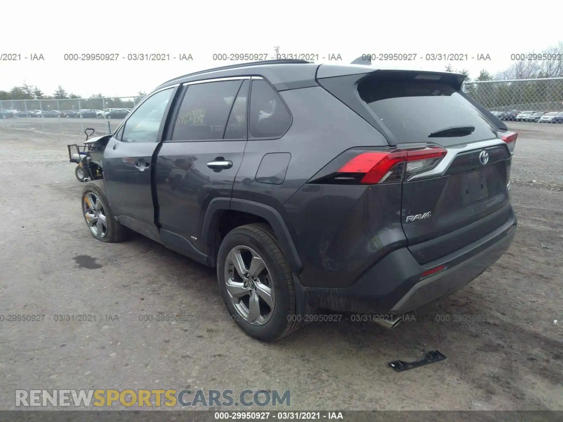 3 Photograph of a damaged car 2T3DWRFV2LW056464 TOYOTA RAV4 2020