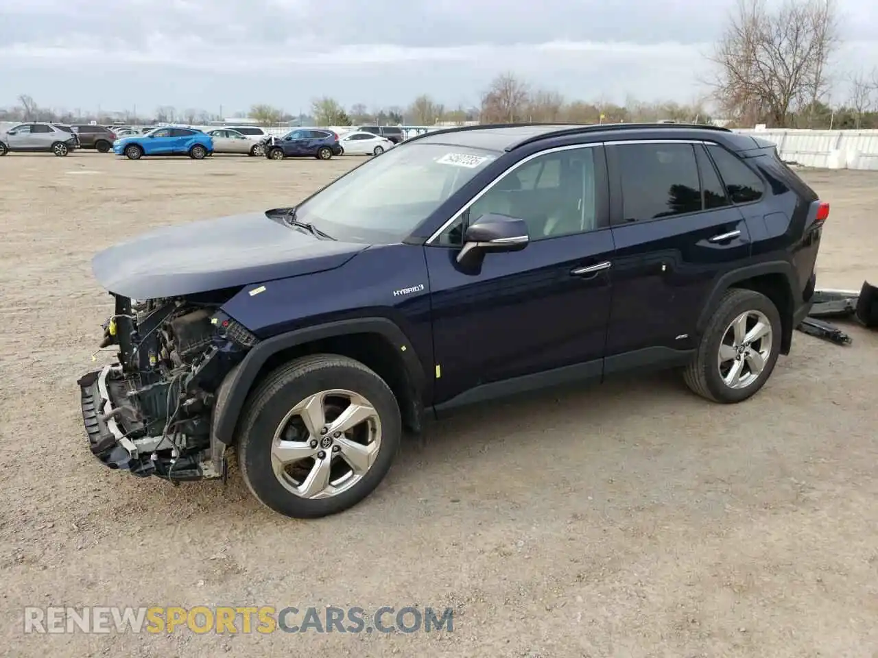 1 Photograph of a damaged car 2T3DWRFV2LW099962 TOYOTA RAV4 2020