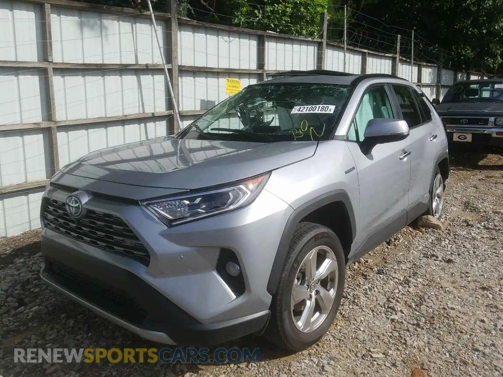 2 Photograph of a damaged car 2T3DWRFV4LW070835 TOYOTA RAV4 2020