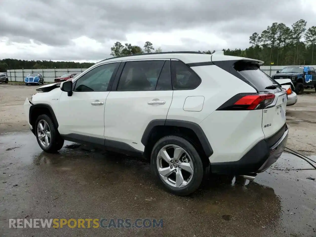 2 Photograph of a damaged car 2T3DWRFV5LW061691 TOYOTA RAV4 2020