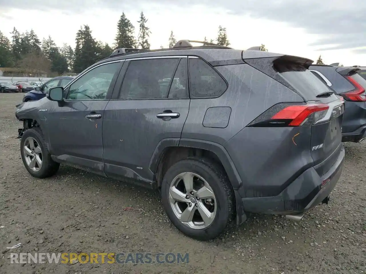 2 Photograph of a damaged car 2T3DWRFV5LW071704 TOYOTA RAV4 2020