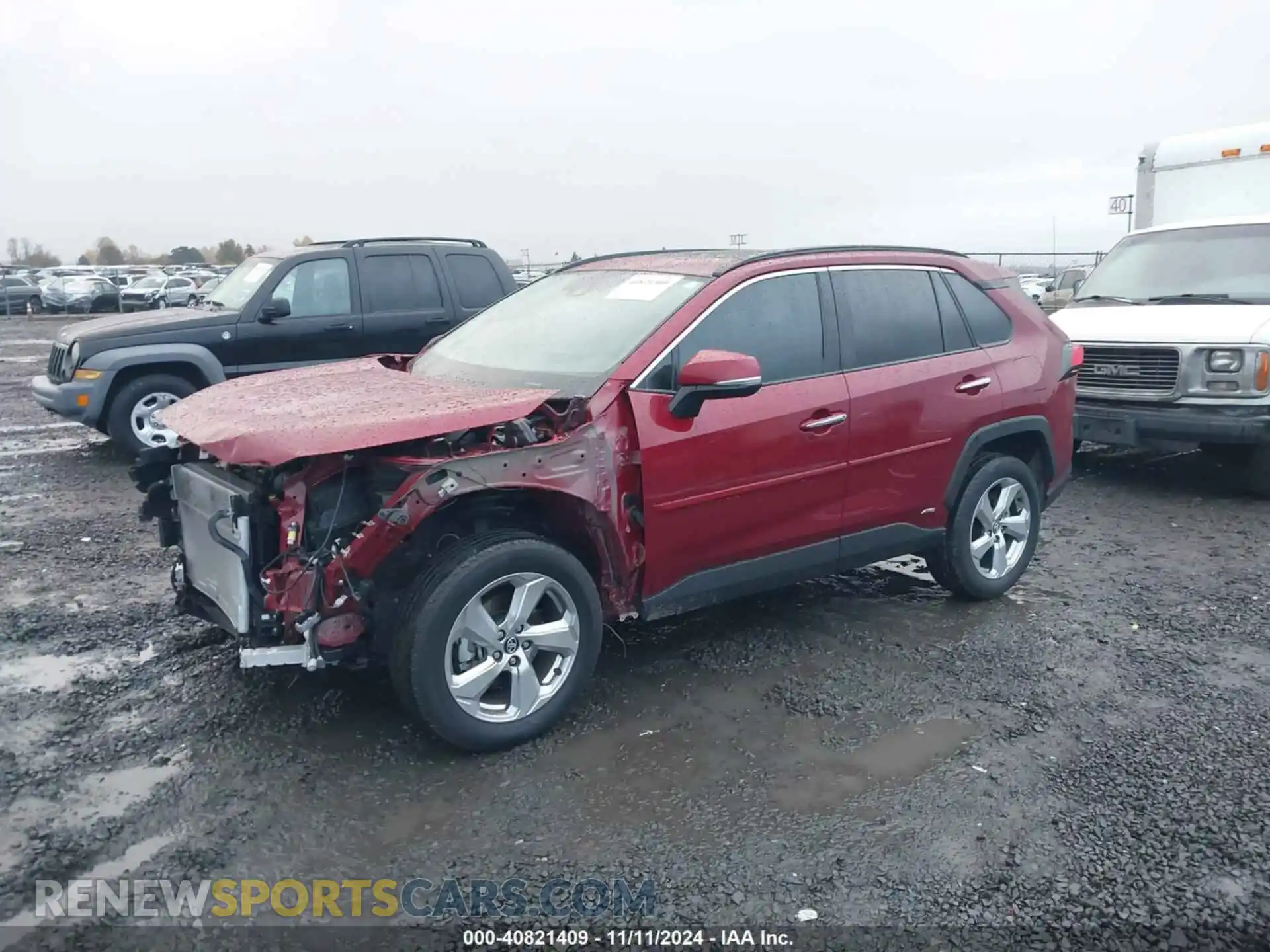 2 Photograph of a damaged car 2T3DWRFV5LW085280 TOYOTA RAV4 2020
