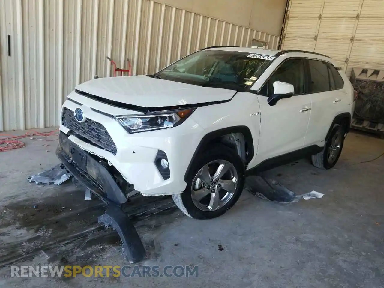 2 Photograph of a damaged car 2T3DWRFV6LW064051 TOYOTA RAV4 2020