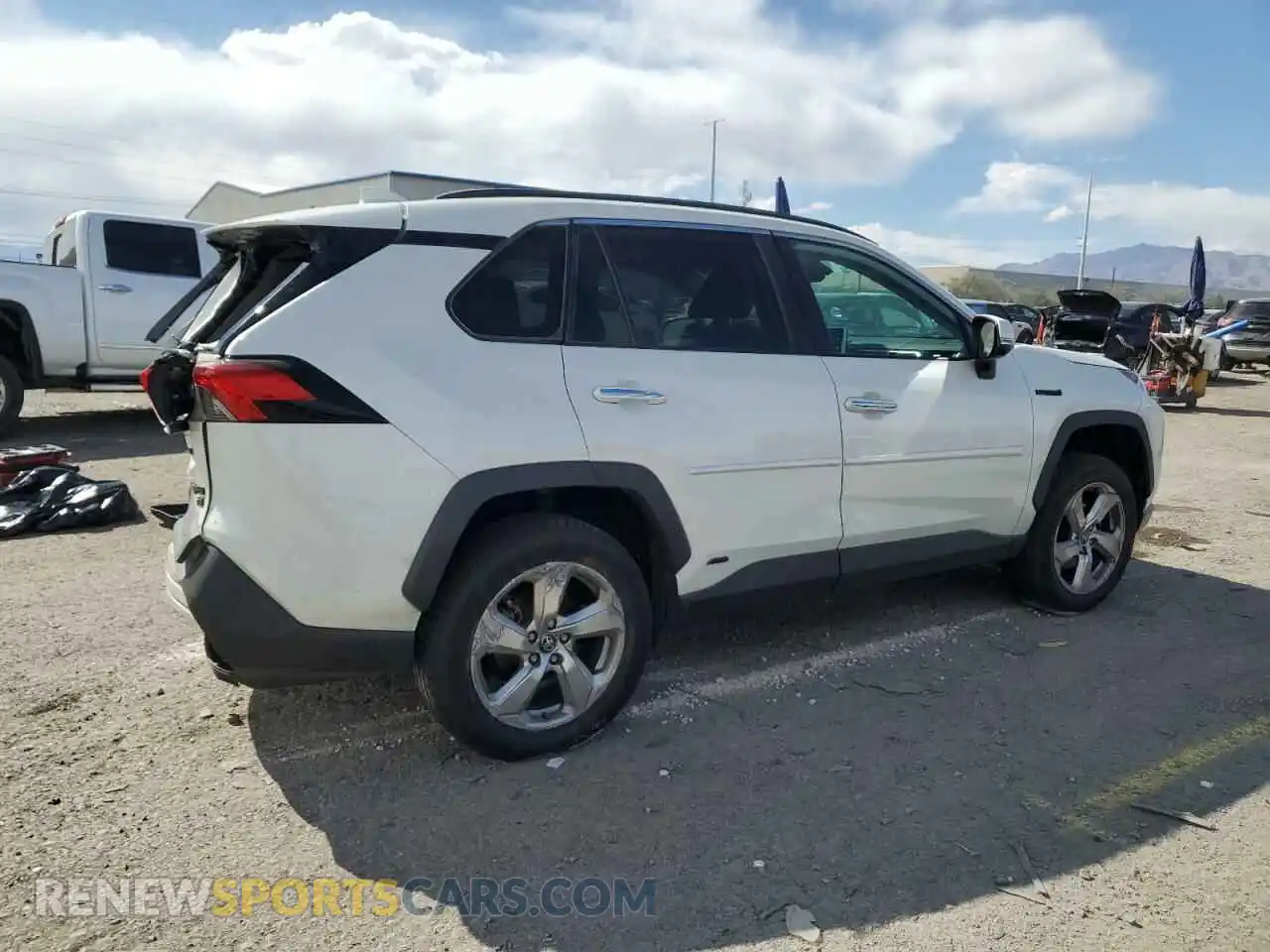 3 fotografías del automóvil dañado 2T3DWRFV8LW047445 TOYOTA RAV4 2020