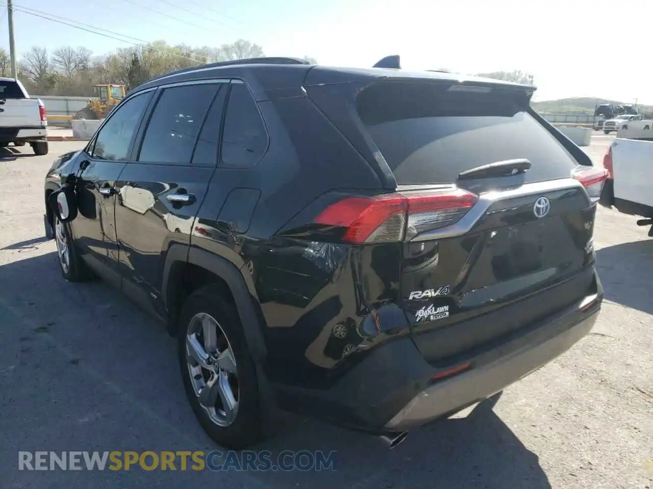 3 Photograph of a damaged car 2T3DWRFV8LW055299 TOYOTA RAV4 2020