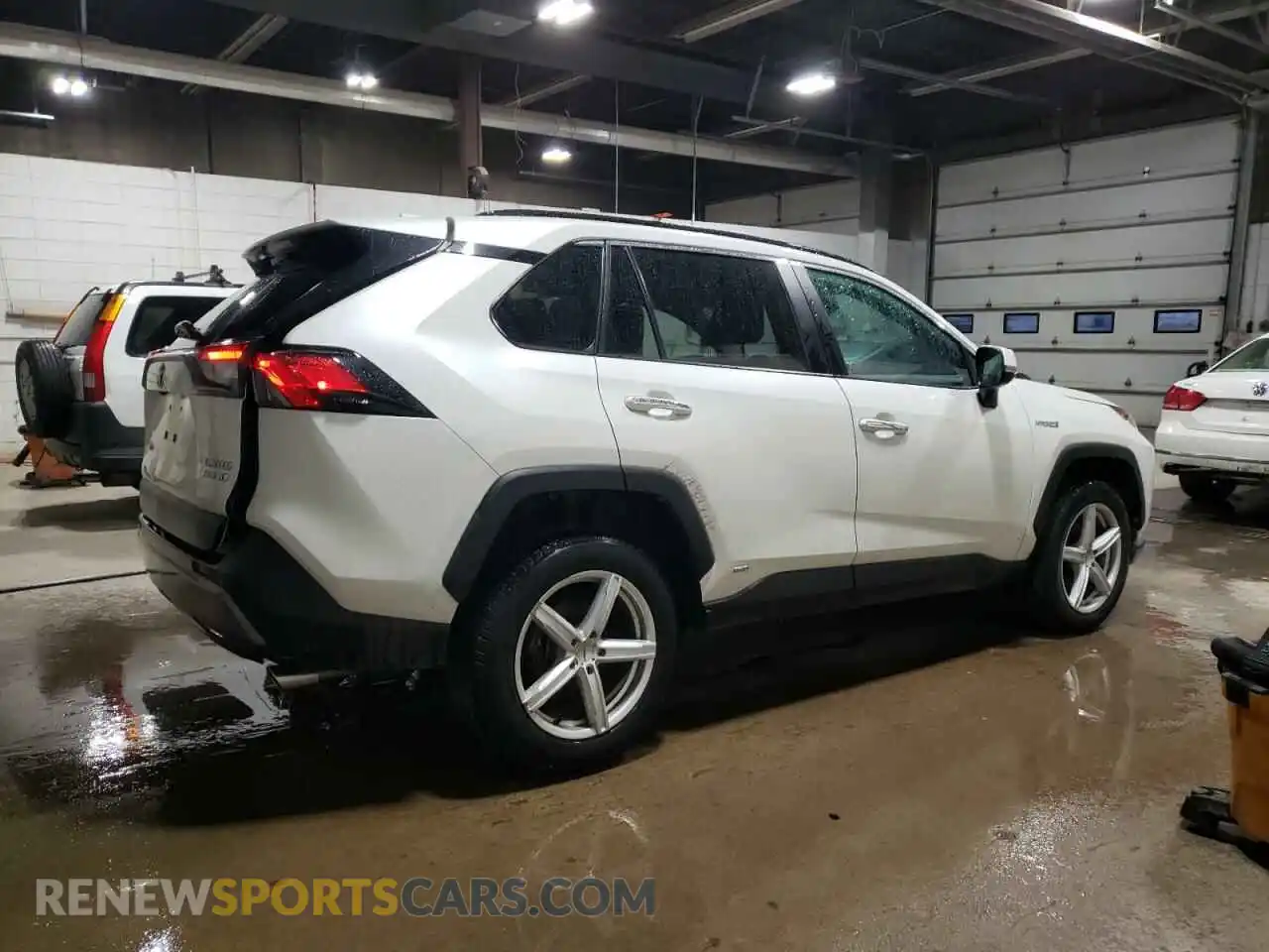 3 fotografías del automóvil dañado 2T3DWRFV9LW063430 TOYOTA RAV4 2020