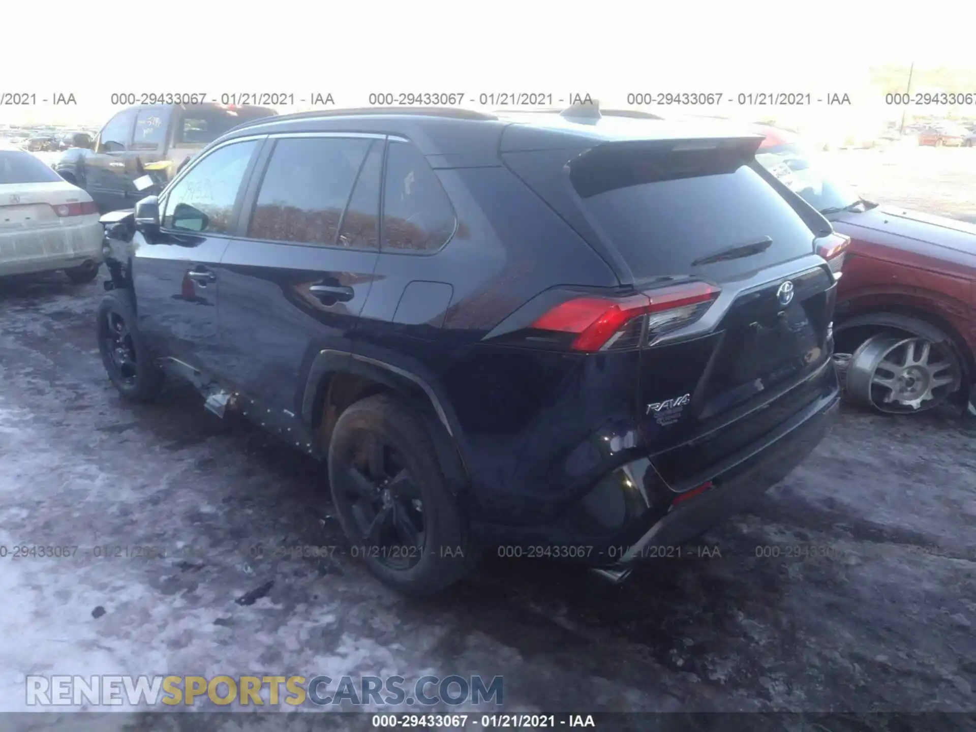 3 Photograph of a damaged car 2T3EWRFV1LW080386 TOYOTA RAV4 2020
