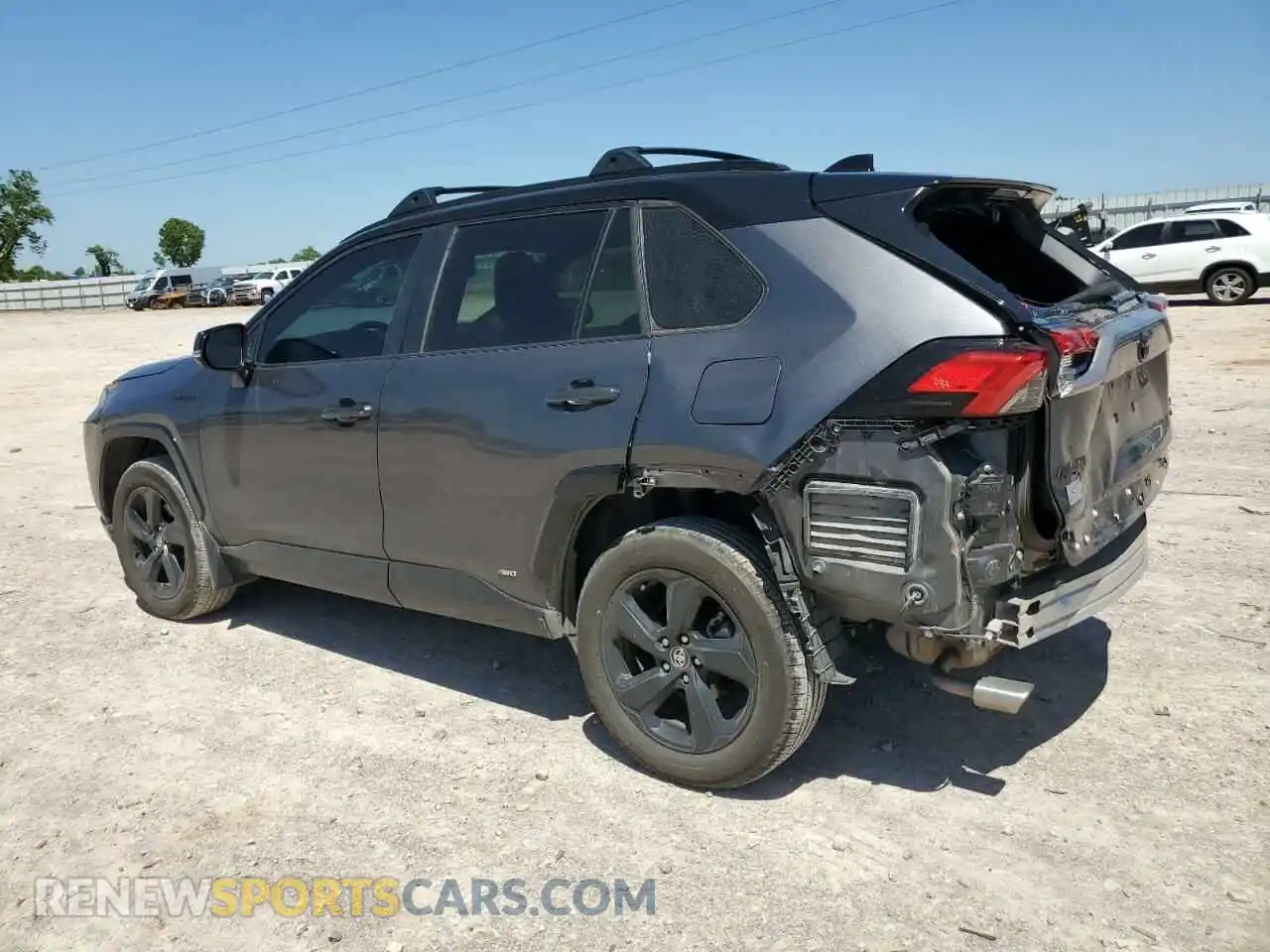 2 Photograph of a damaged car 2T3EWRFV2LW057053 TOYOTA RAV4 2020