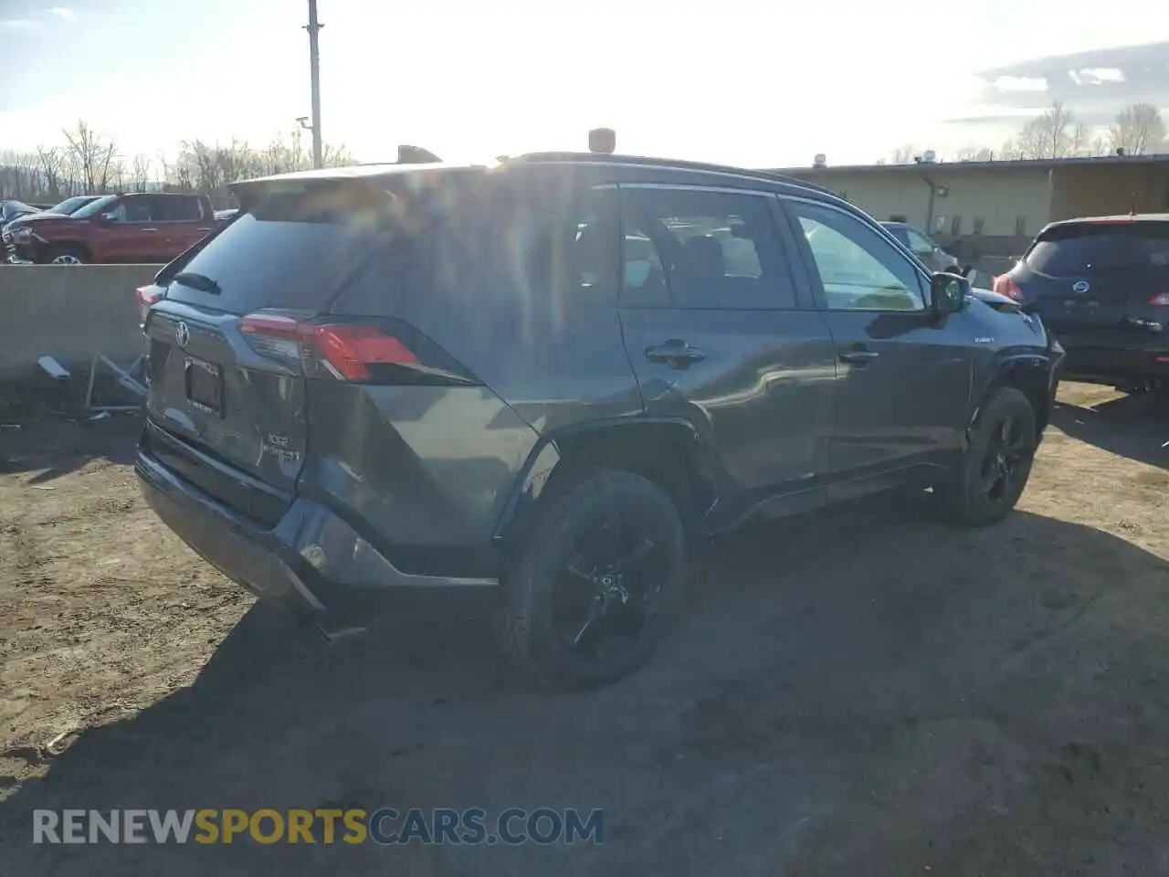 3 Photograph of a damaged car 2T3EWRFV3LW077344 TOYOTA RAV4 2020