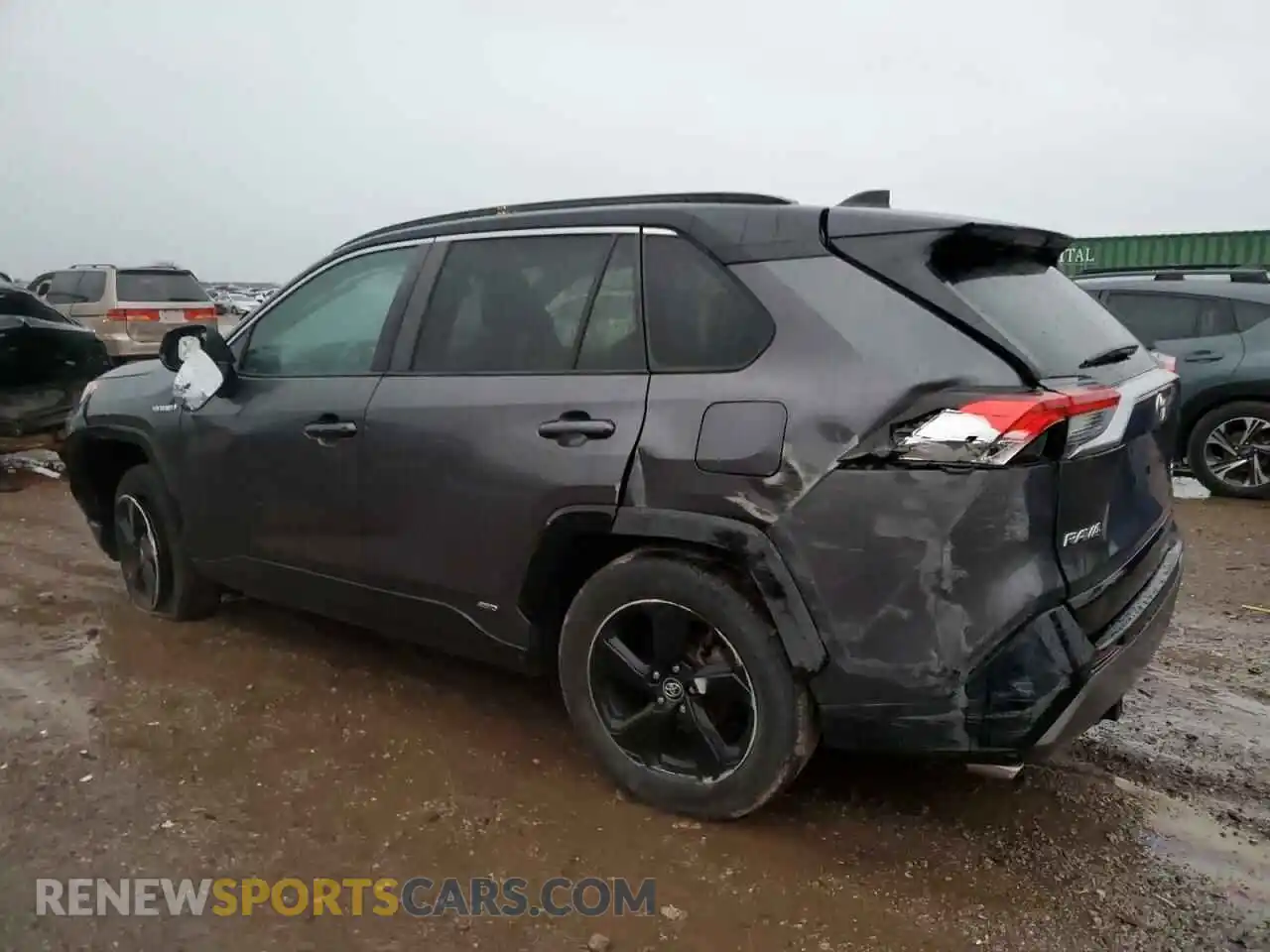 2 Photograph of a damaged car 2T3EWRFV8LW083351 TOYOTA RAV4 2020