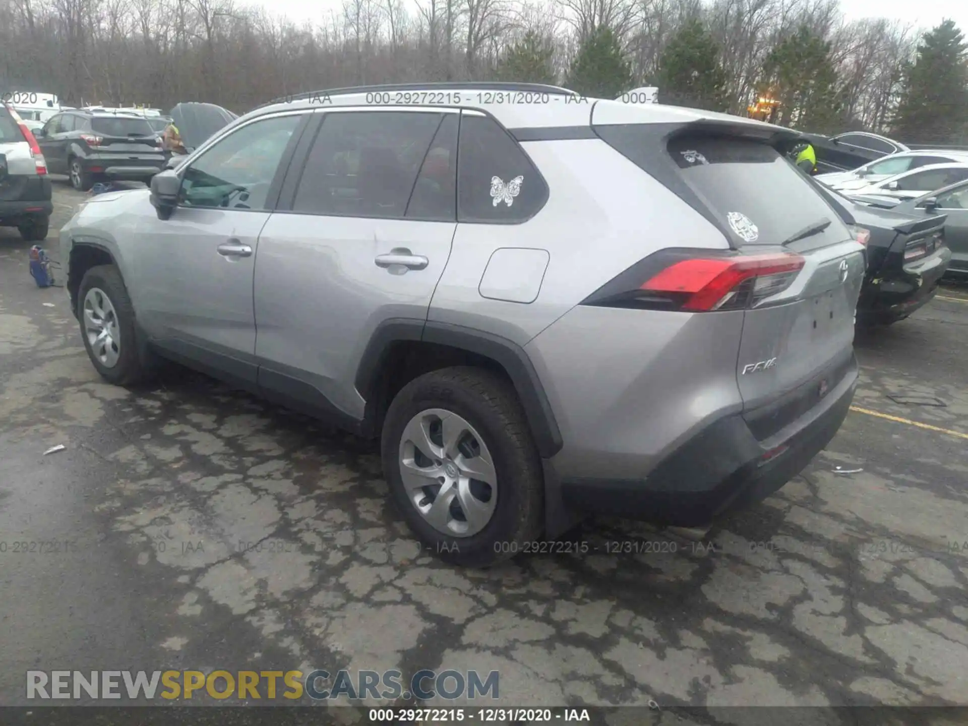 3 Photograph of a damaged car 2T3F1RFV0LC071571 TOYOTA RAV4 2020