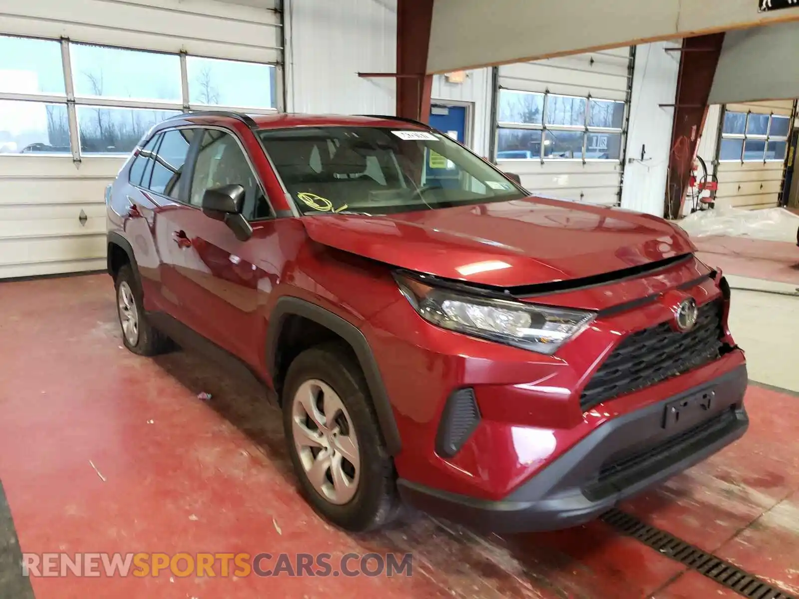1 Photograph of a damaged car 2T3F1RFV0LC086281 TOYOTA RAV4 2020
