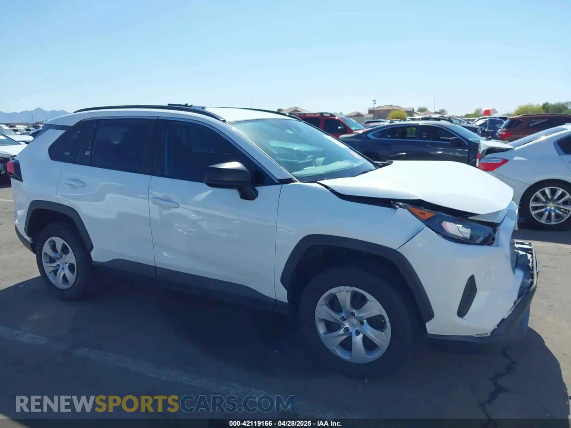 1 Photograph of a damaged car 2T3F1RFV0LC090346 TOYOTA RAV4 2020