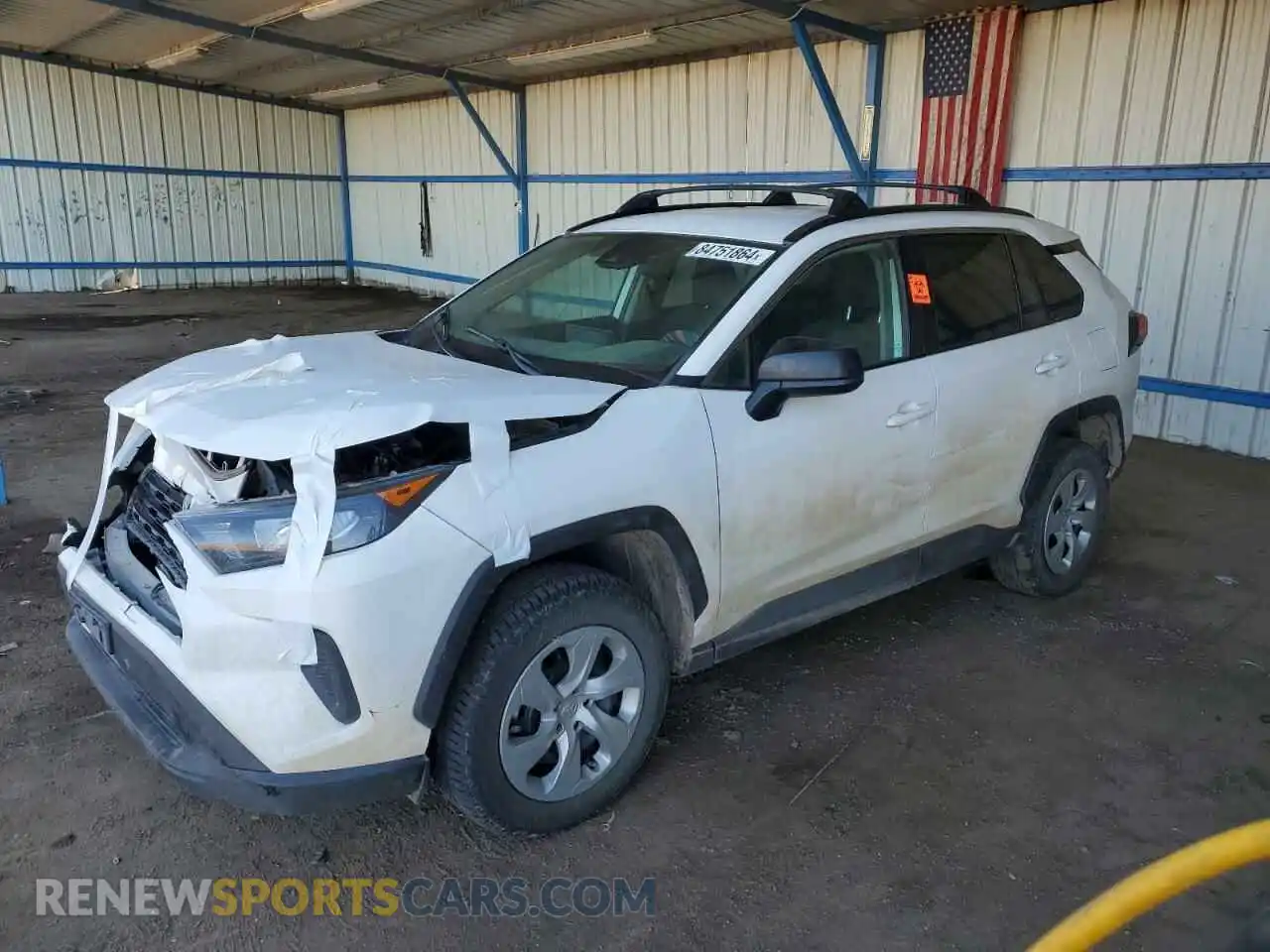 1 Photograph of a damaged car 2T3F1RFV0LC113849 TOYOTA RAV4 2020
