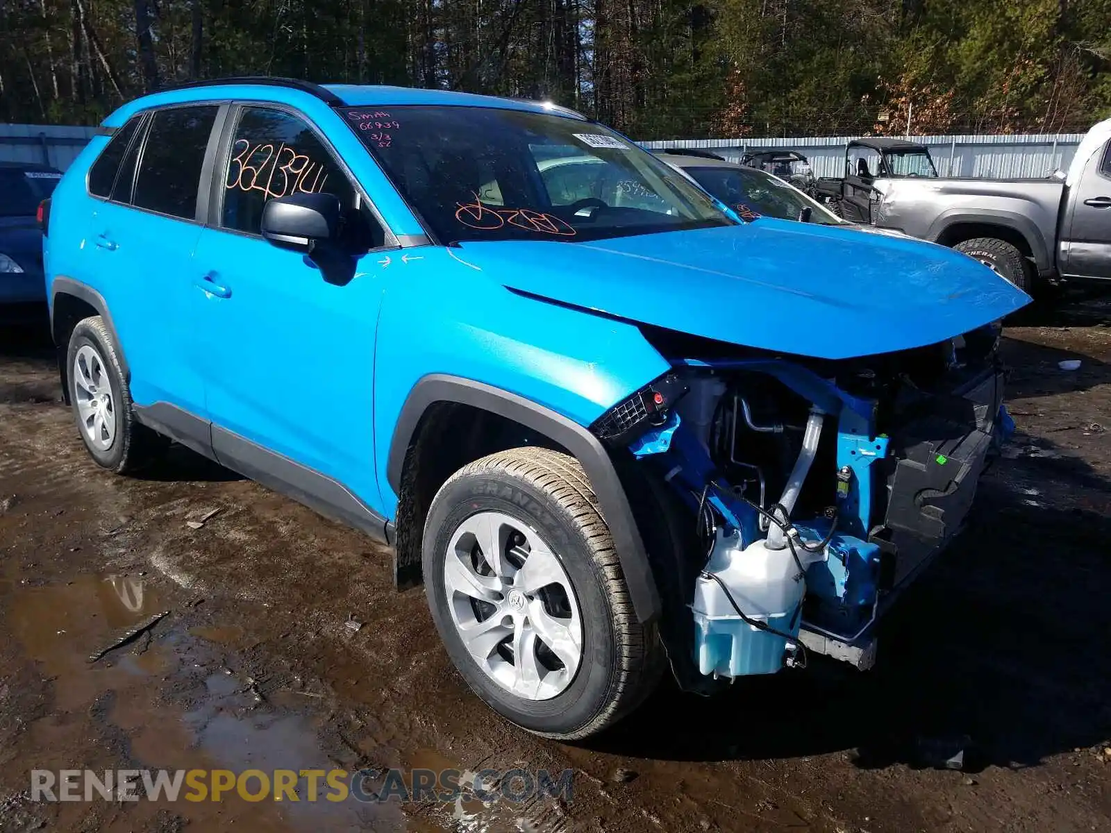 1 Photograph of a damaged car 2T3F1RFV0LW089499 TOYOTA RAV4 2020