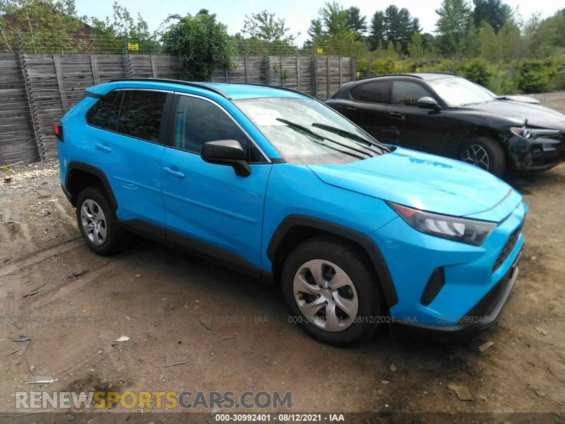 1 Photograph of a damaged car 2T3F1RFV0LW091916 TOYOTA RAV4 2020