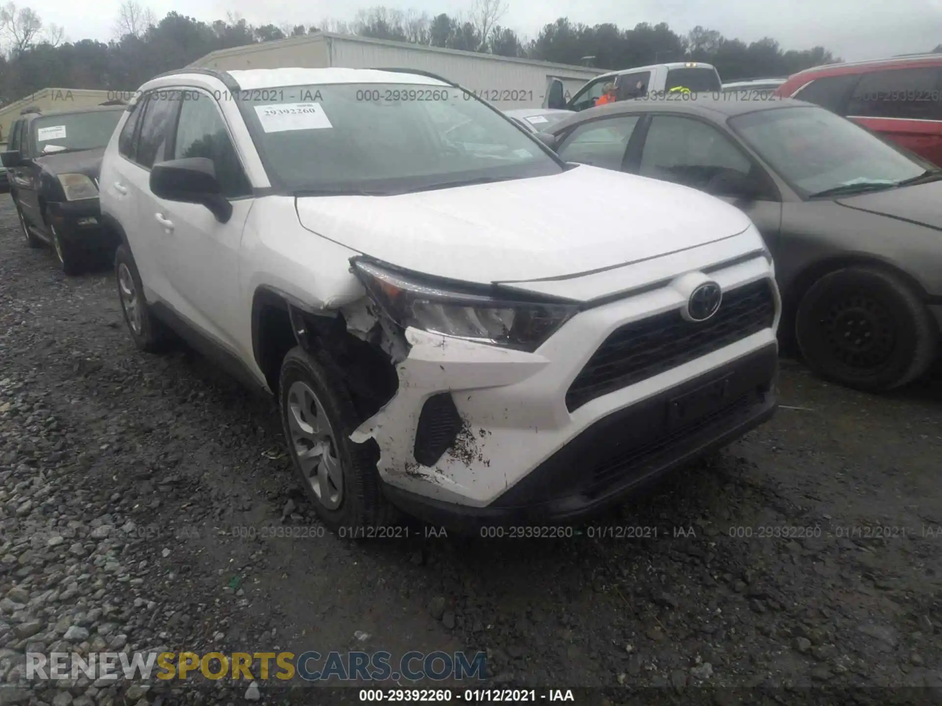 1 Photograph of a damaged car 2T3F1RFV1LC089903 TOYOTA RAV4 2020