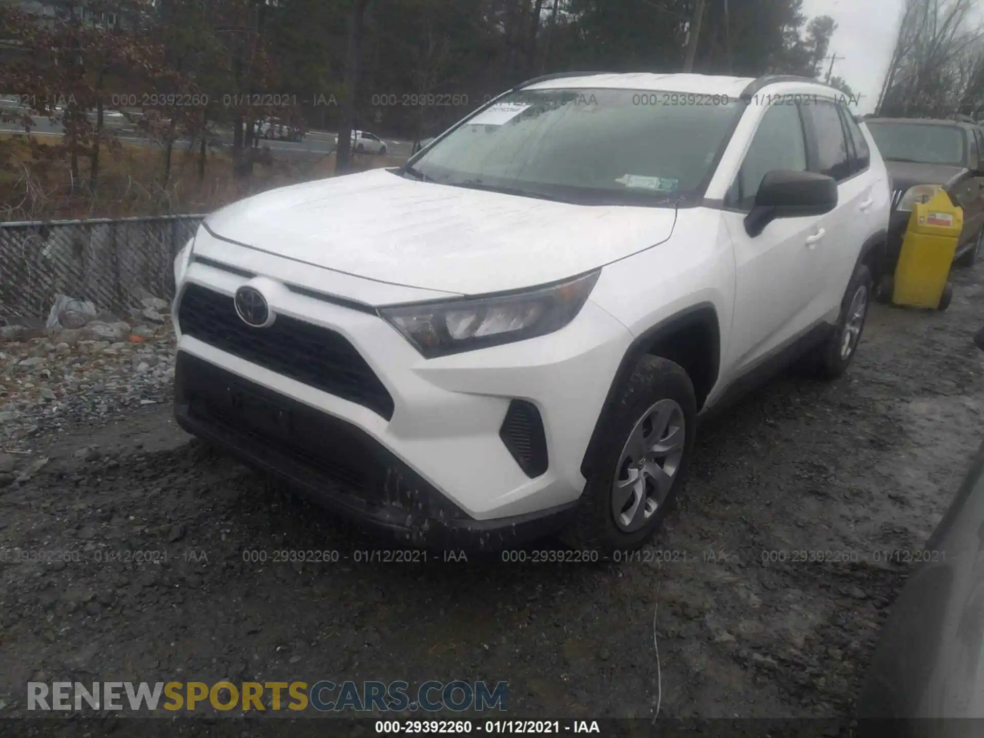 2 Photograph of a damaged car 2T3F1RFV1LC089903 TOYOTA RAV4 2020