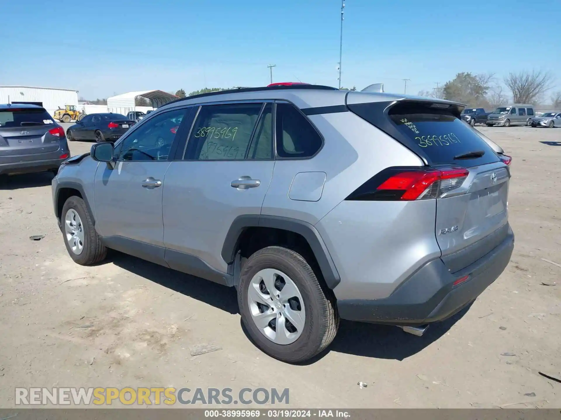 3 Photograph of a damaged car 2T3F1RFV1LC093322 TOYOTA RAV4 2020