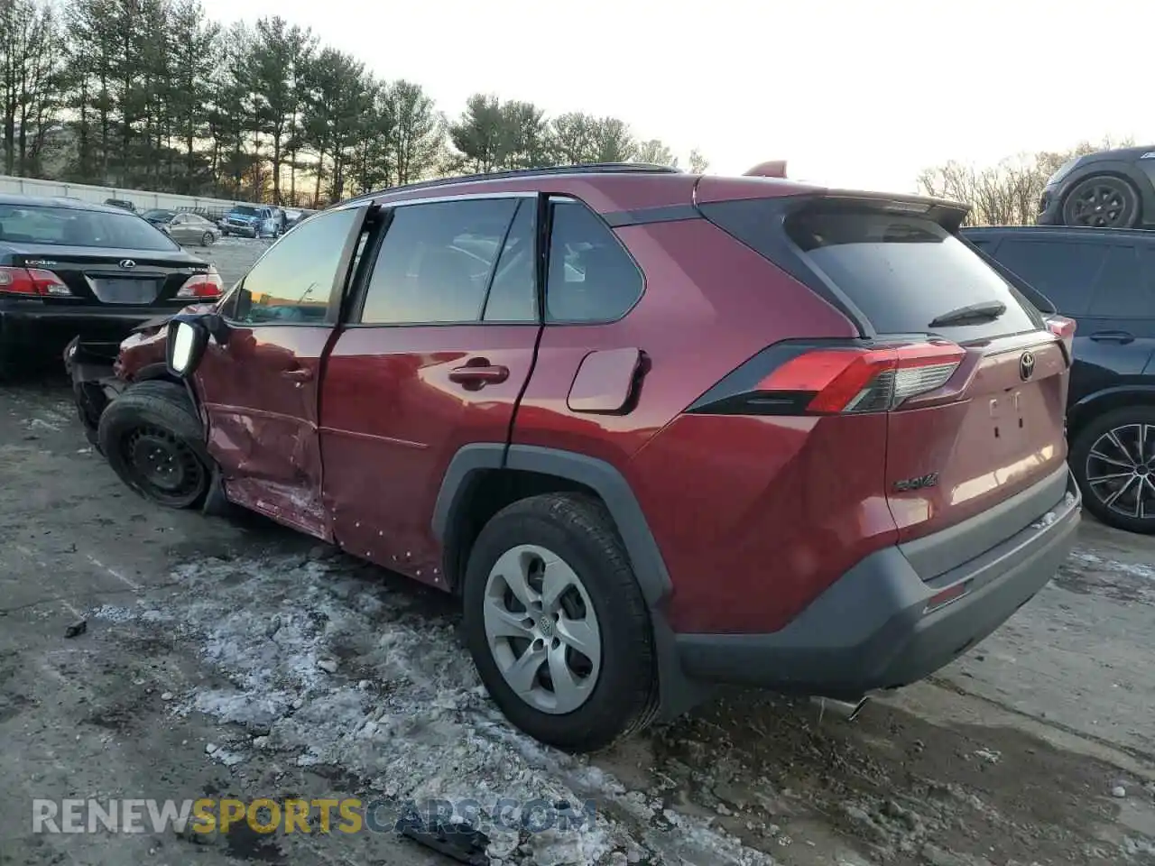 2 Photograph of a damaged car 2T3F1RFV1LW097143 TOYOTA RAV4 2020
