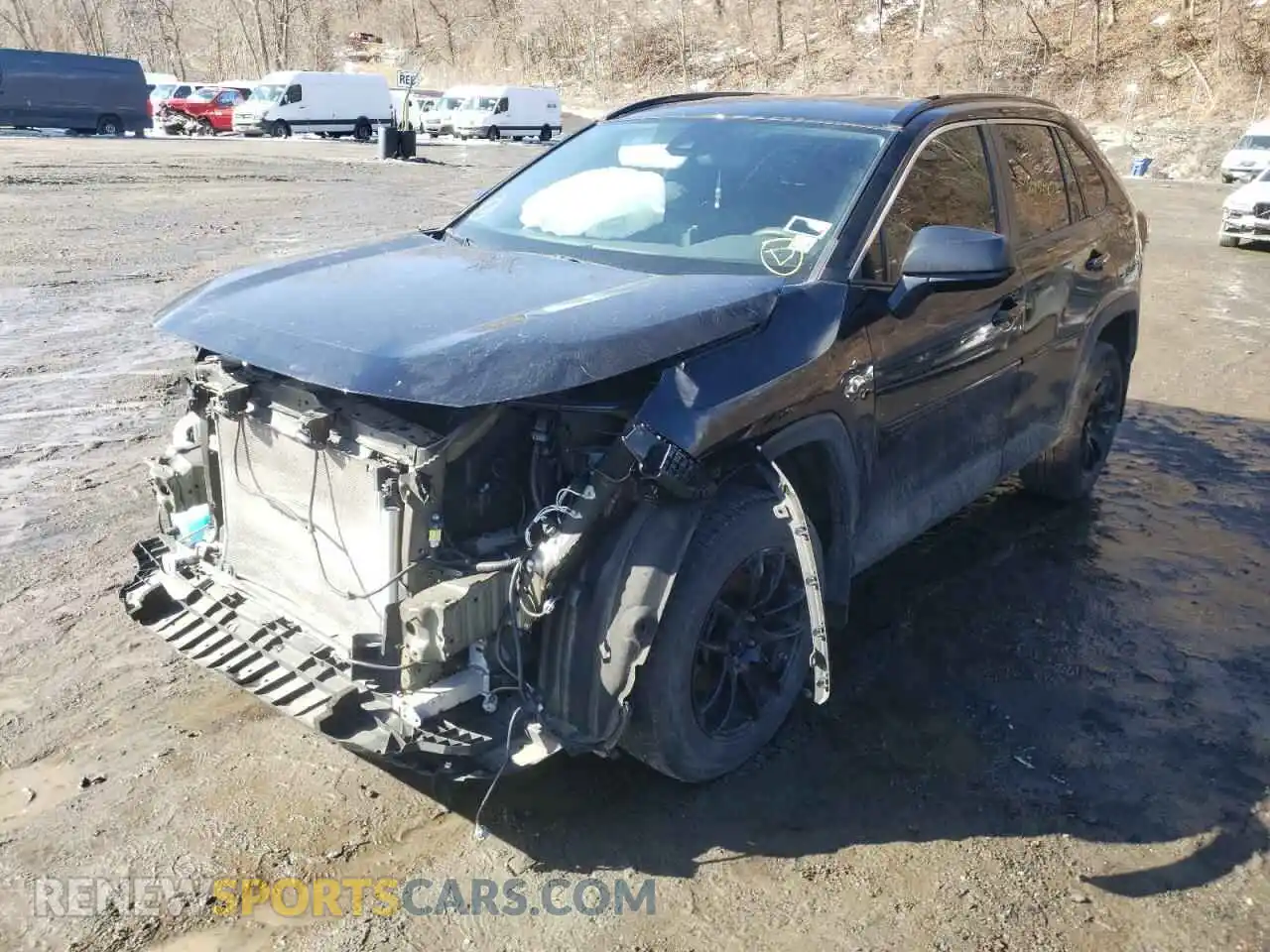 2 Photograph of a damaged car 2T3F1RFV1LW099278 TOYOTA RAV4 2020