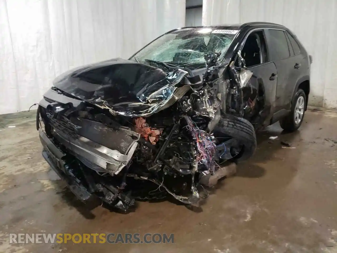 2 Photograph of a damaged car 2T3F1RFV1LW103166 TOYOTA RAV4 2020