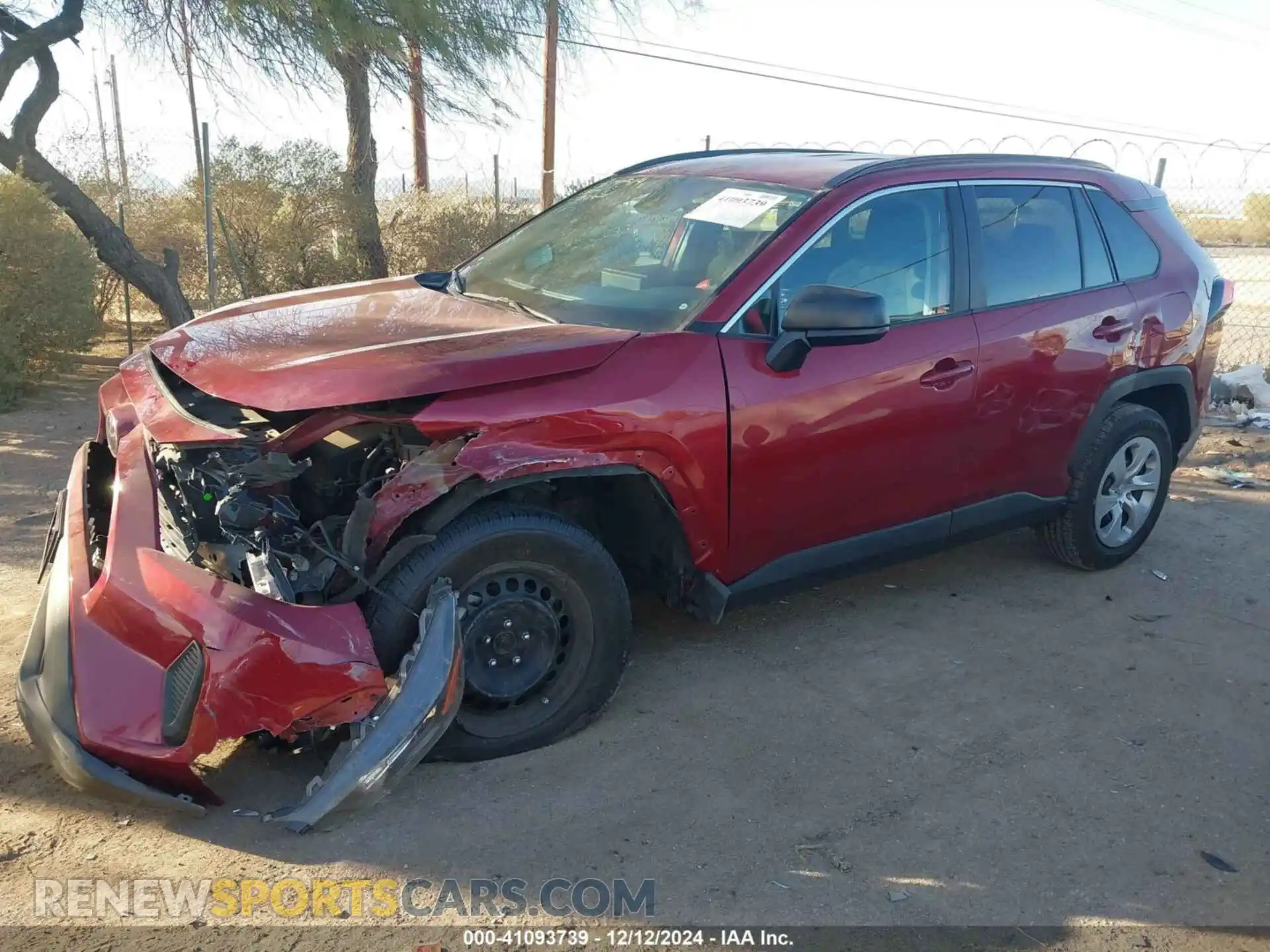 2 Photograph of a damaged car 2T3F1RFV2LC082958 TOYOTA RAV4 2020