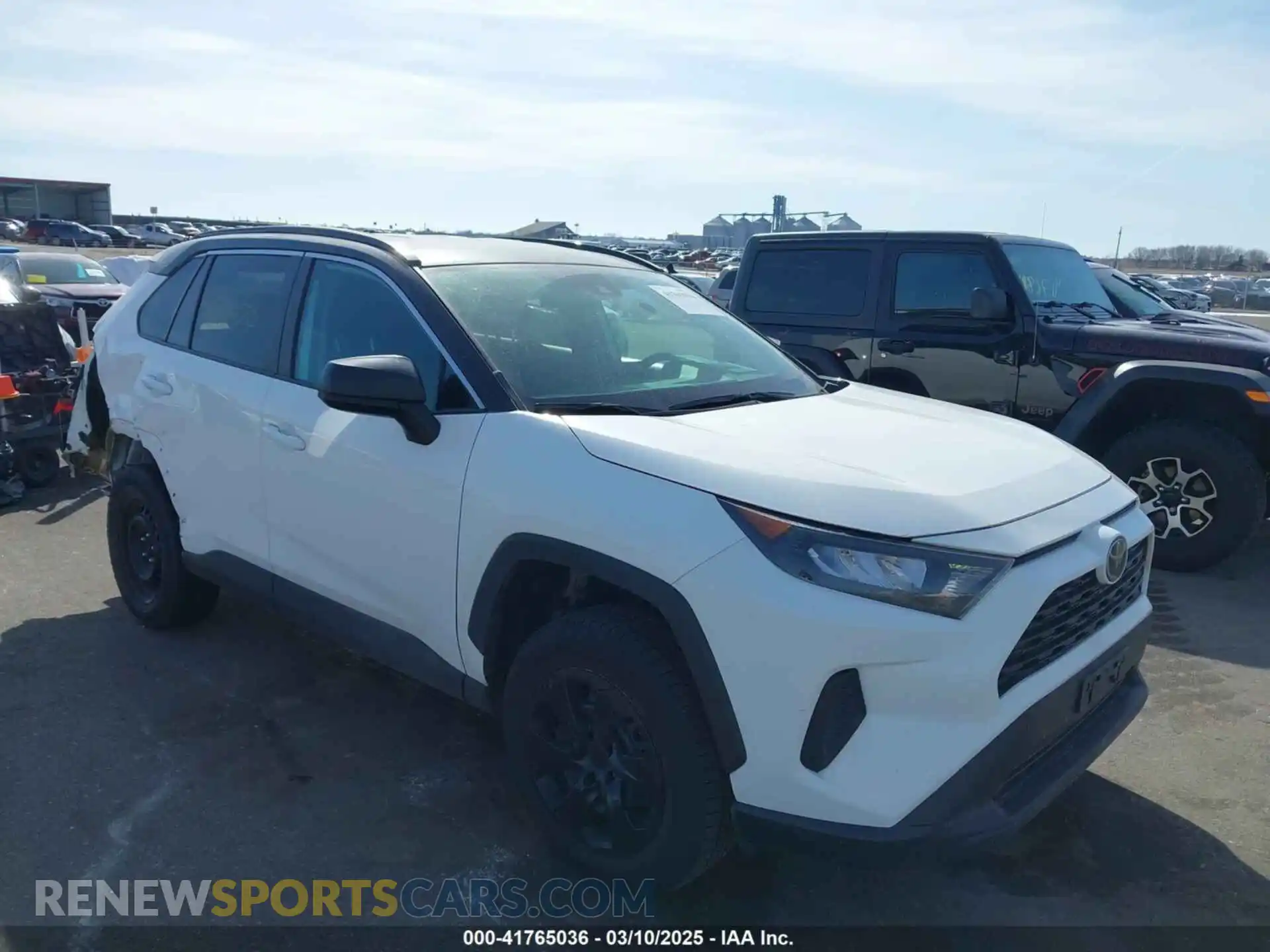 1 Photograph of a damaged car 2T3F1RFV2LC089909 TOYOTA RAV4 2020