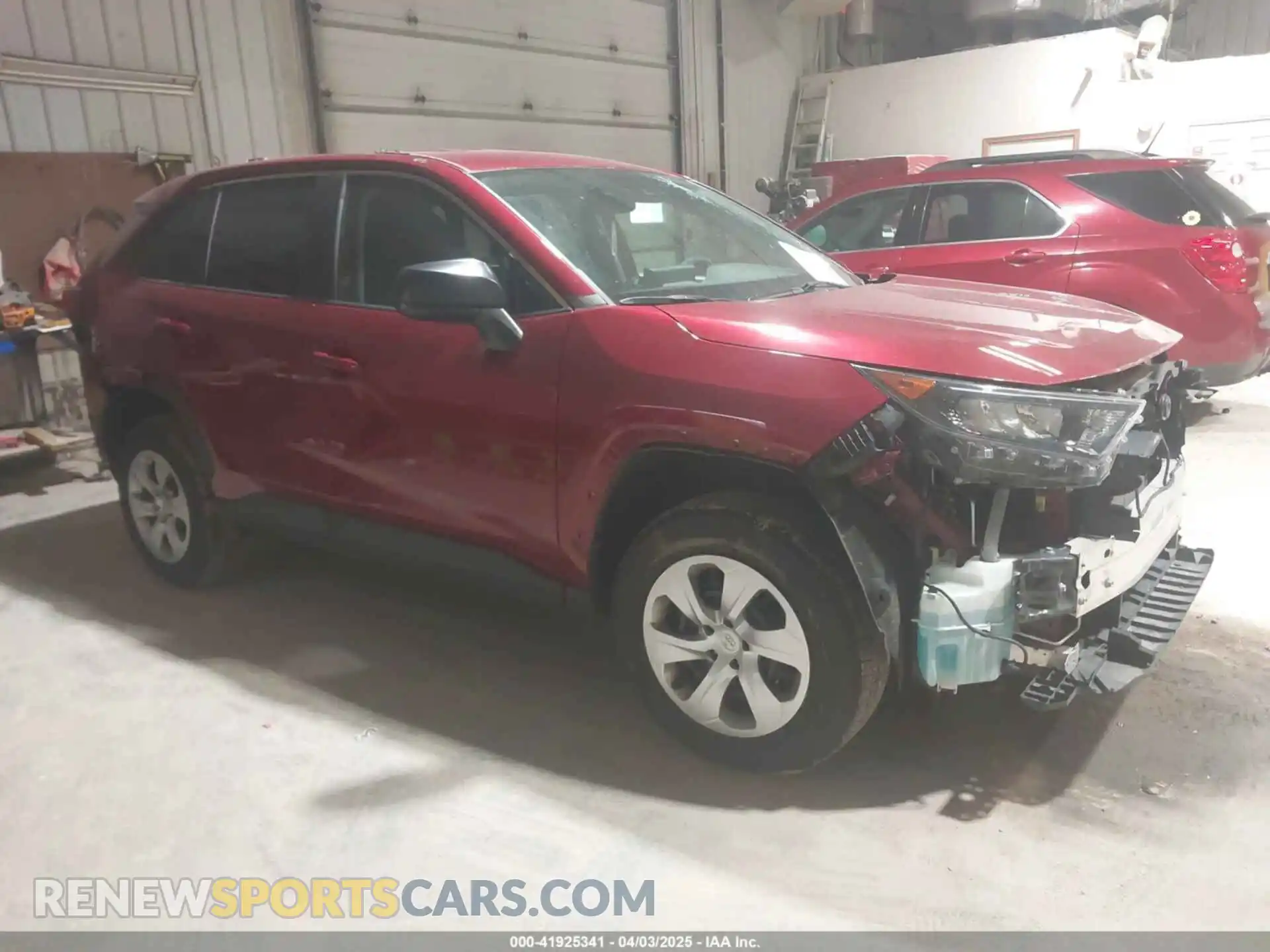 1 Photograph of a damaged car 2T3F1RFV2LC097170 TOYOTA RAV4 2020