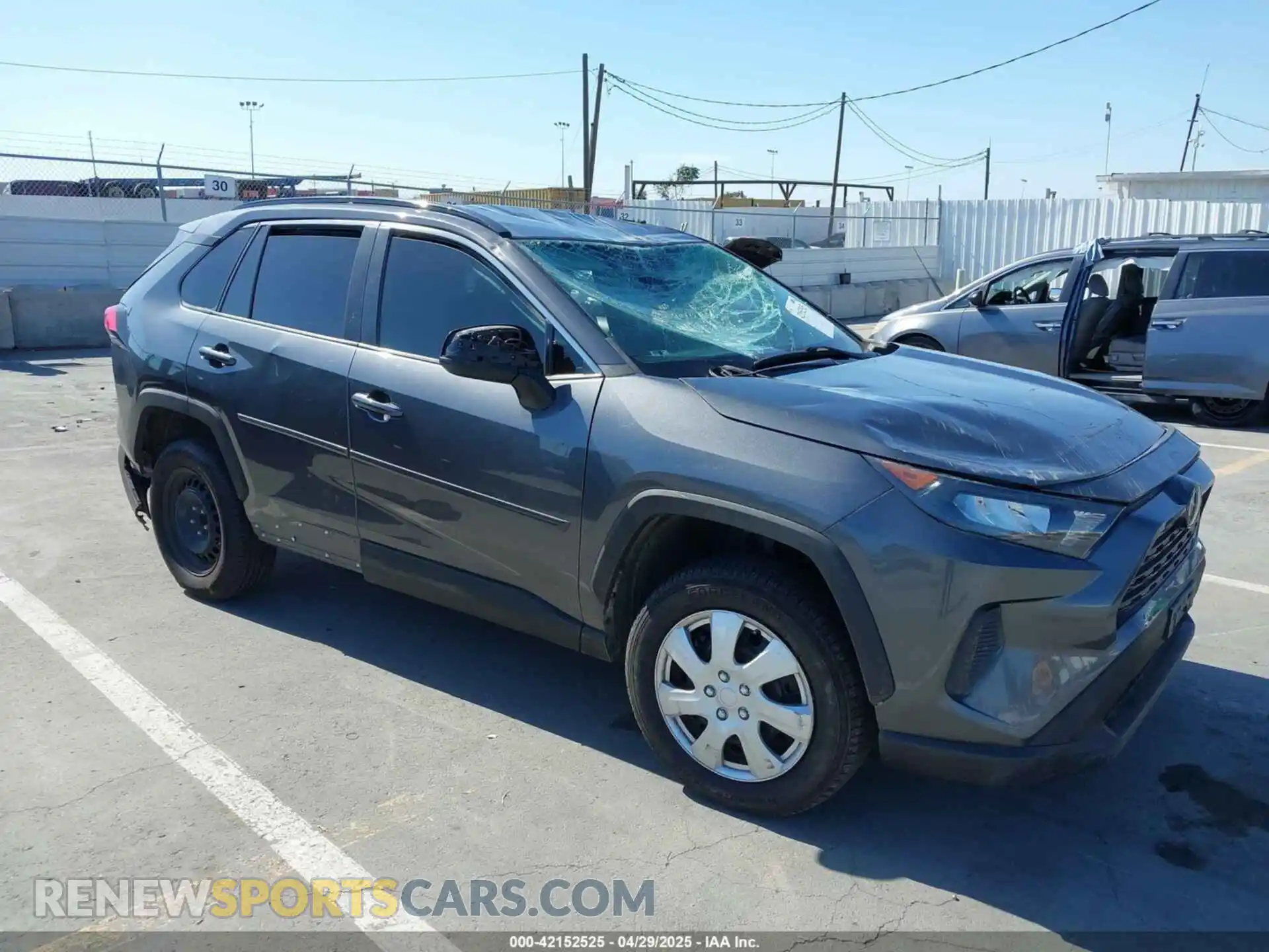 1 Photograph of a damaged car 2T3F1RFV2LC115473 TOYOTA RAV4 2020