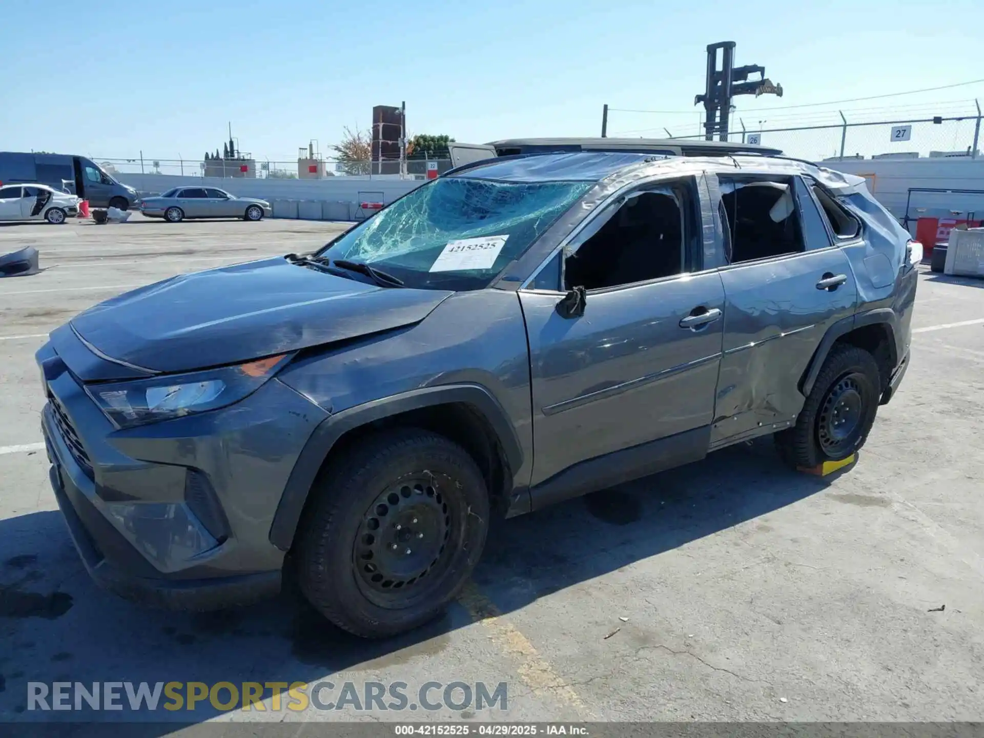 2 Photograph of a damaged car 2T3F1RFV2LC115473 TOYOTA RAV4 2020