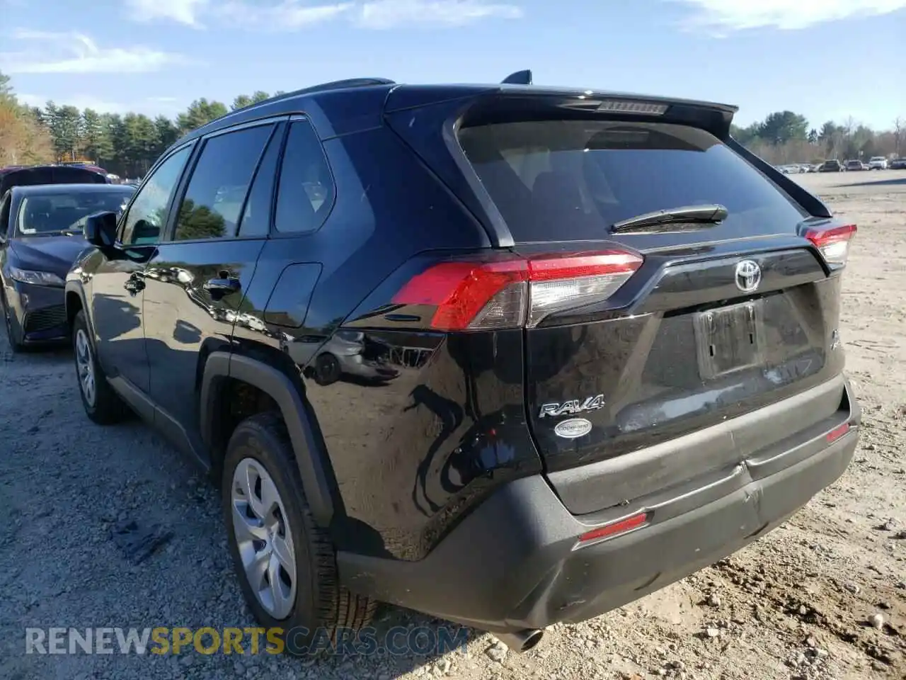 3 Photograph of a damaged car 2T3F1RFV2LW090119 TOYOTA RAV4 2020
