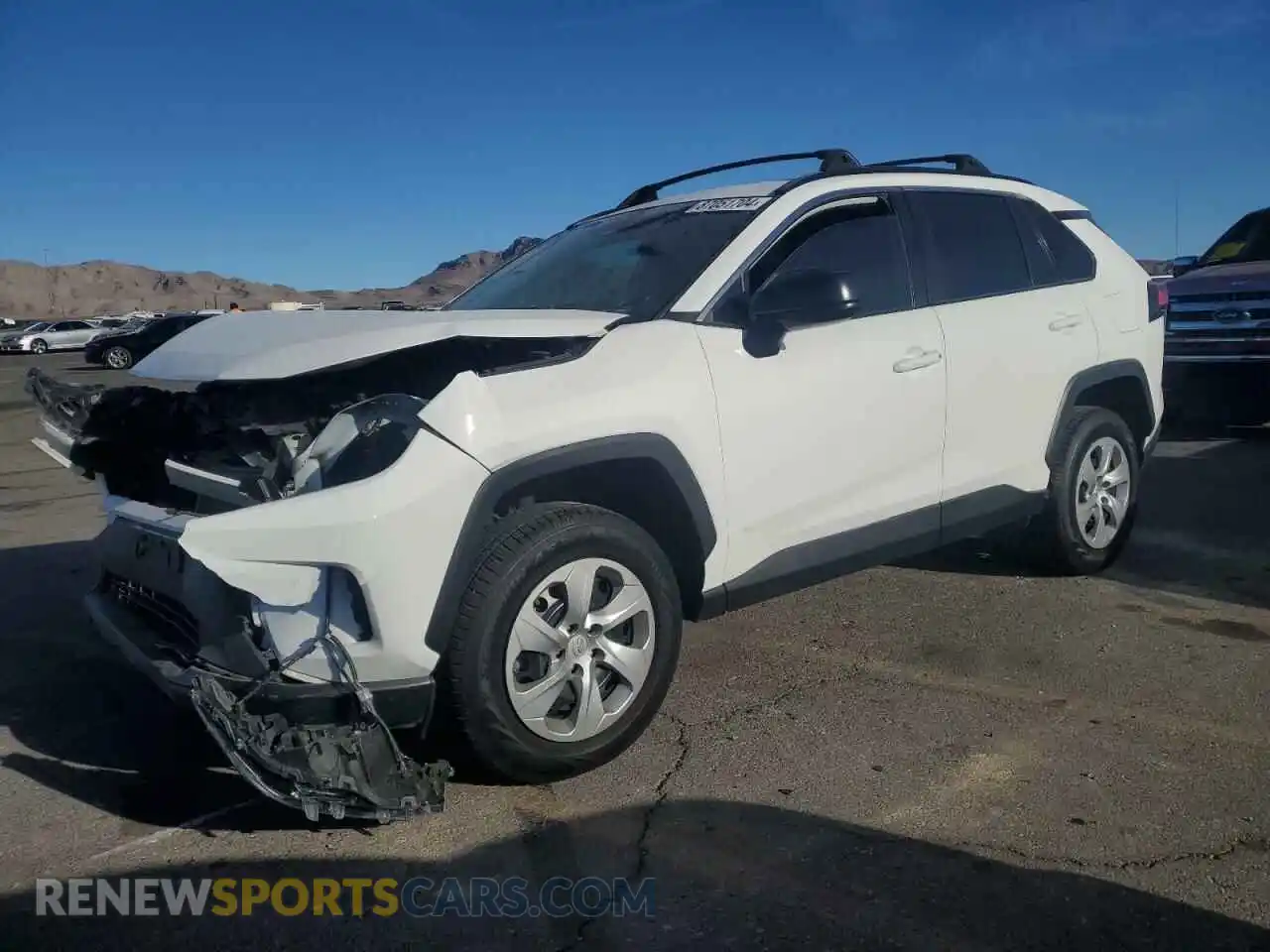 1 Photograph of a damaged car 2T3F1RFV2LW109803 TOYOTA RAV4 2020
