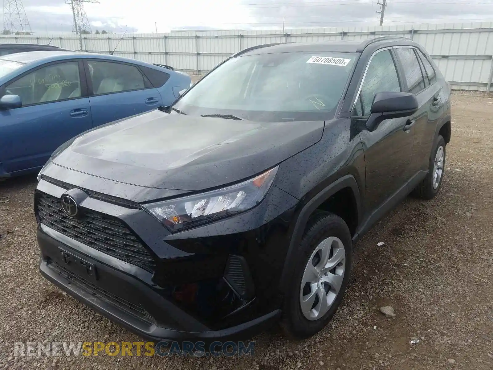 2 Photograph of a damaged car 2T3F1RFV2LW110787 TOYOTA RAV4 2020