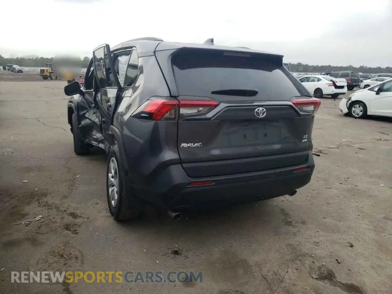 3 Photograph of a damaged car 2T3F1RFV2LW117173 TOYOTA RAV4 2020