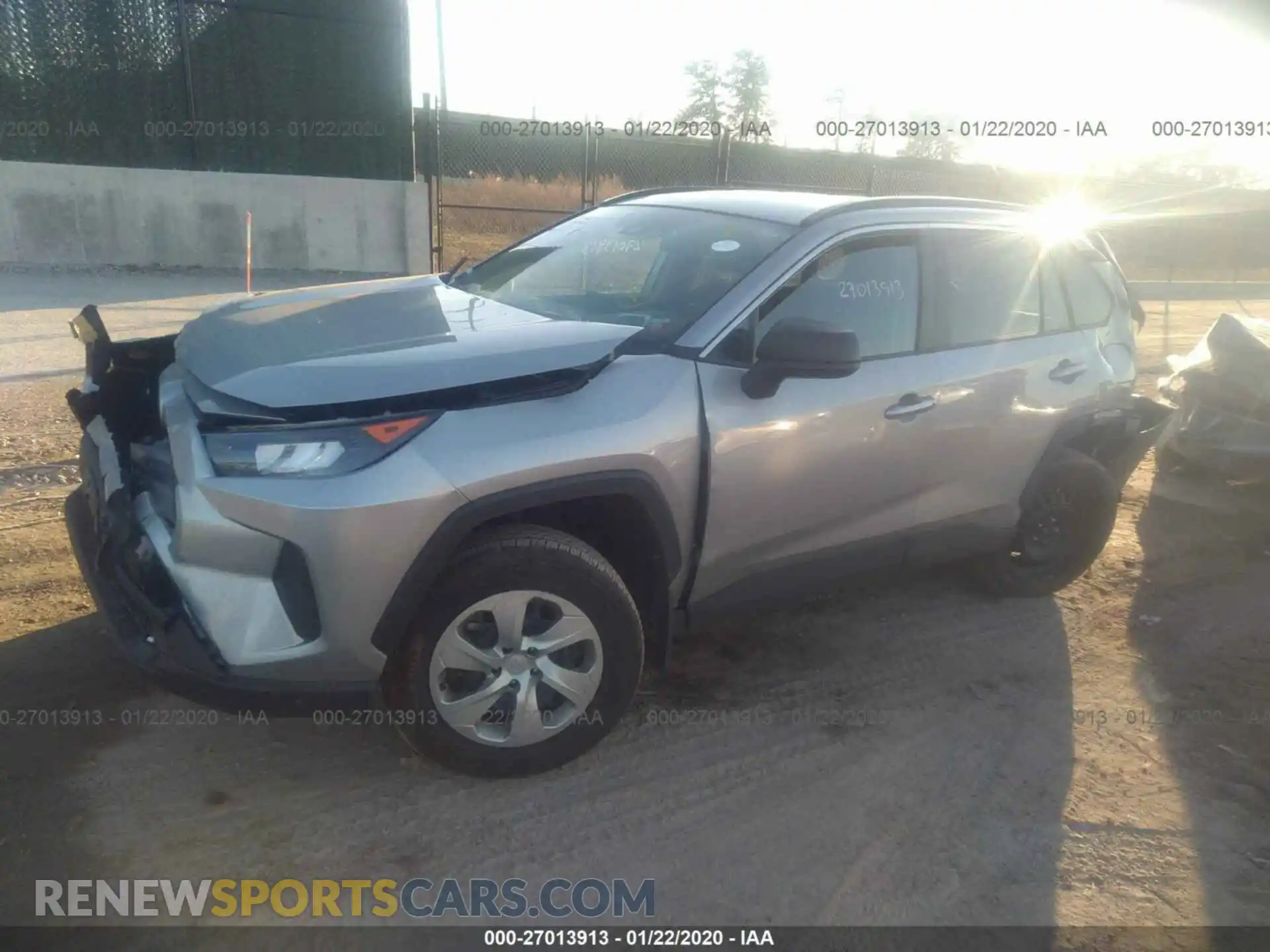2 Photograph of a damaged car 2T3F1RFV3LC061228 TOYOTA RAV4 2020