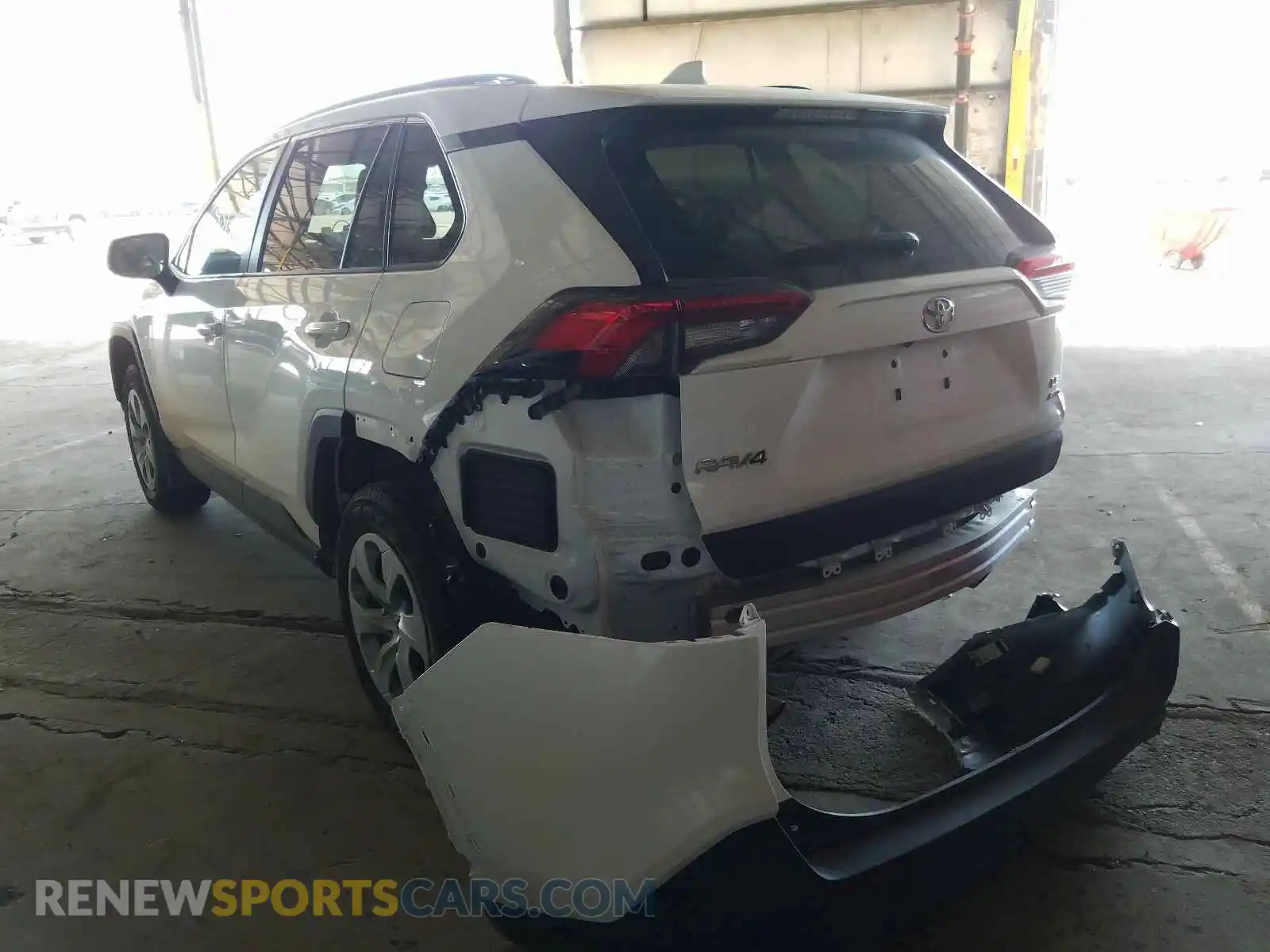 3 Photograph of a damaged car 2T3F1RFV3LC079745 TOYOTA RAV4 2020