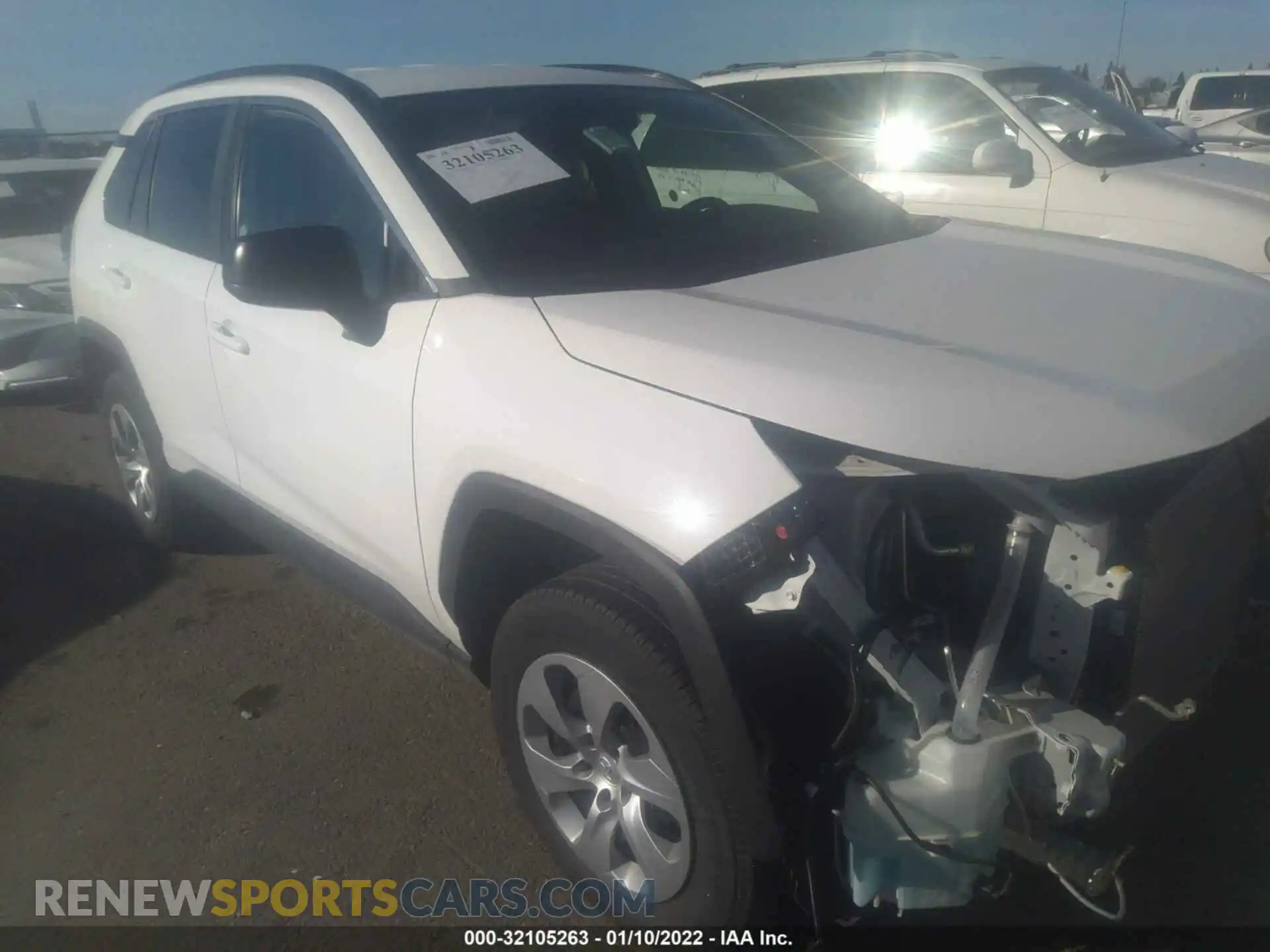 1 Photograph of a damaged car 2T3F1RFV3LC084895 TOYOTA RAV4 2020