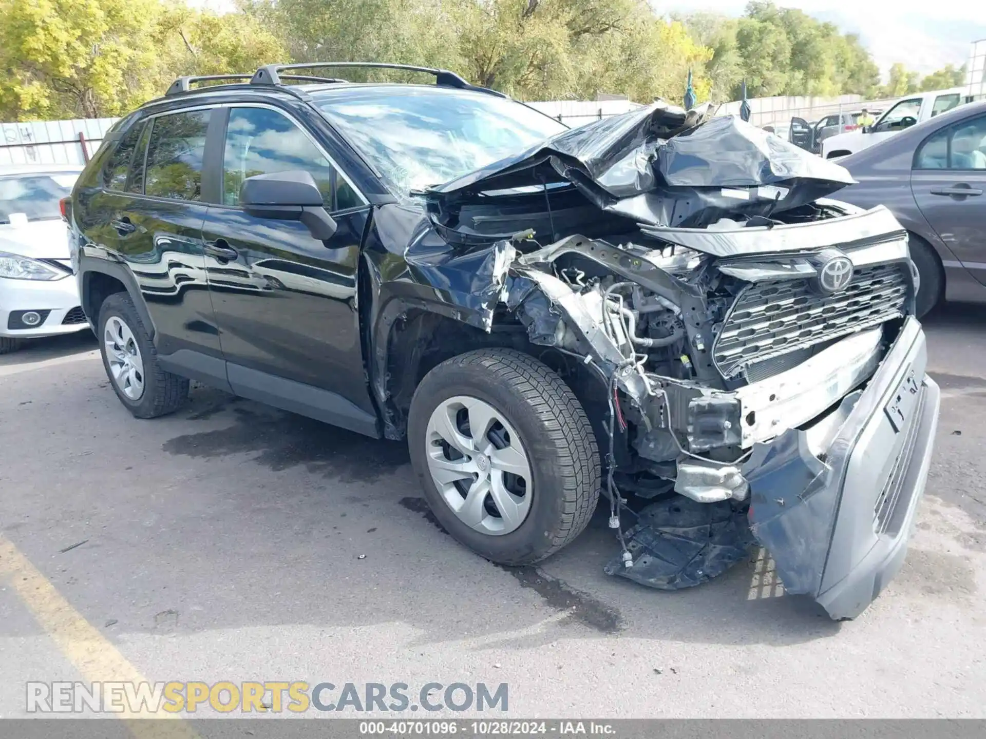1 Photograph of a damaged car 2T3F1RFV3LC096318 TOYOTA RAV4 2020