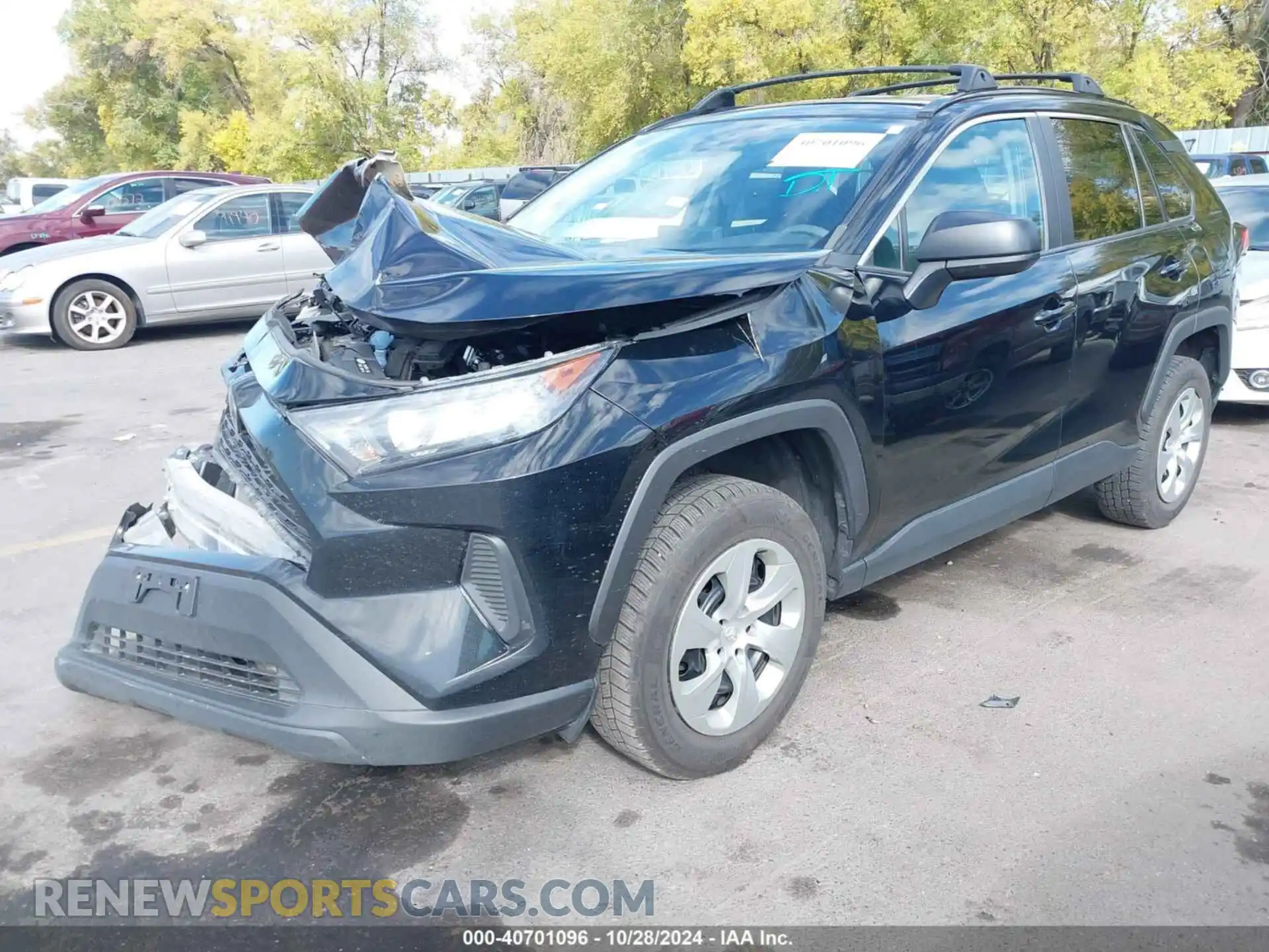 2 Photograph of a damaged car 2T3F1RFV3LC096318 TOYOTA RAV4 2020
