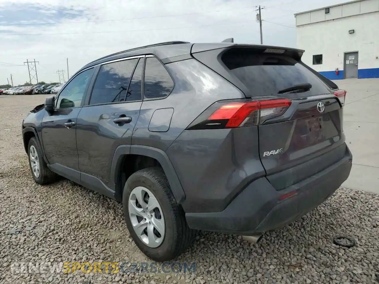 3 Photograph of a damaged car 2T3F1RFV3LC097517 TOYOTA RAV4 2020