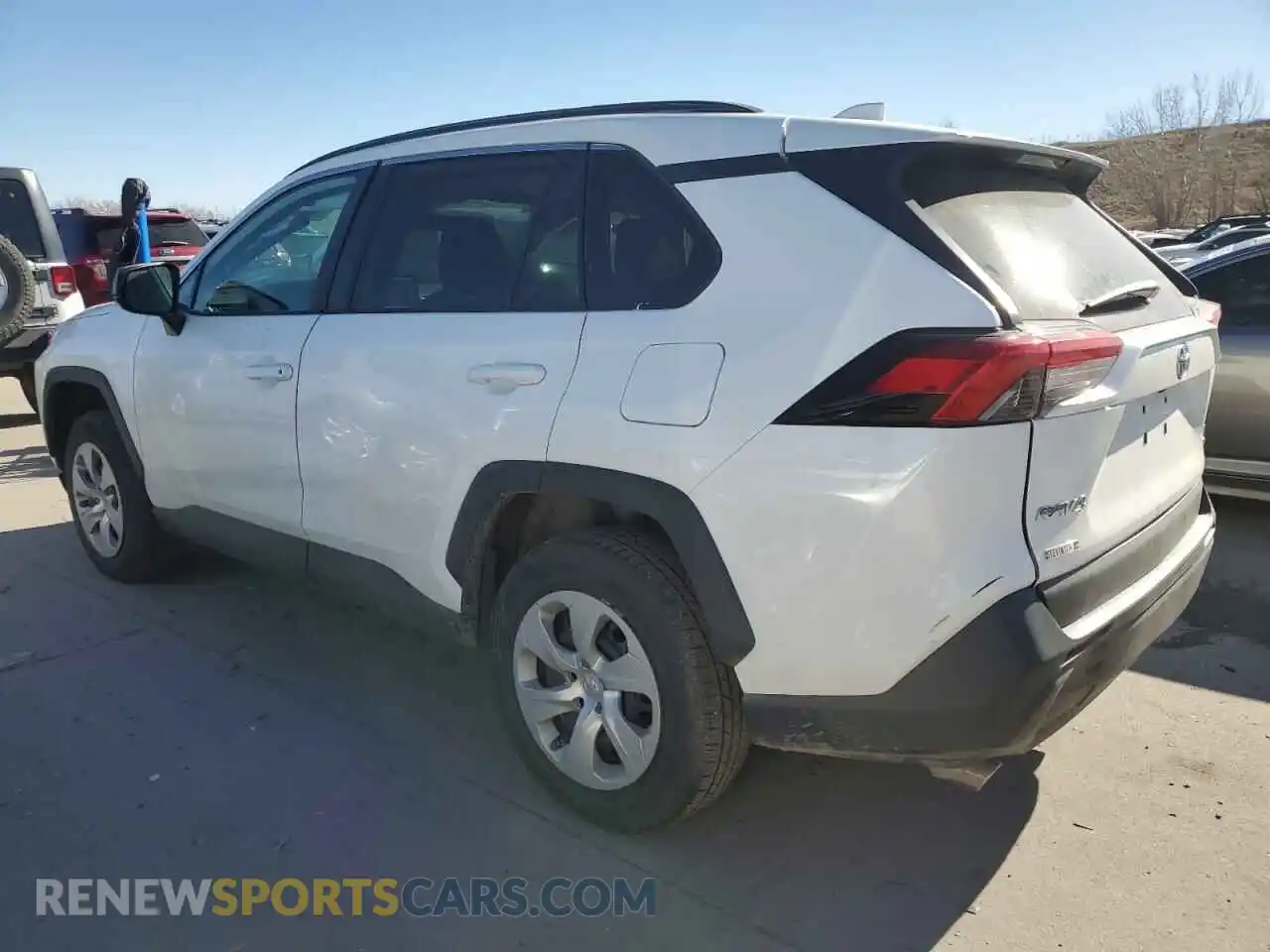 2 Photograph of a damaged car 2T3F1RFV3LC102084 TOYOTA RAV4 2020